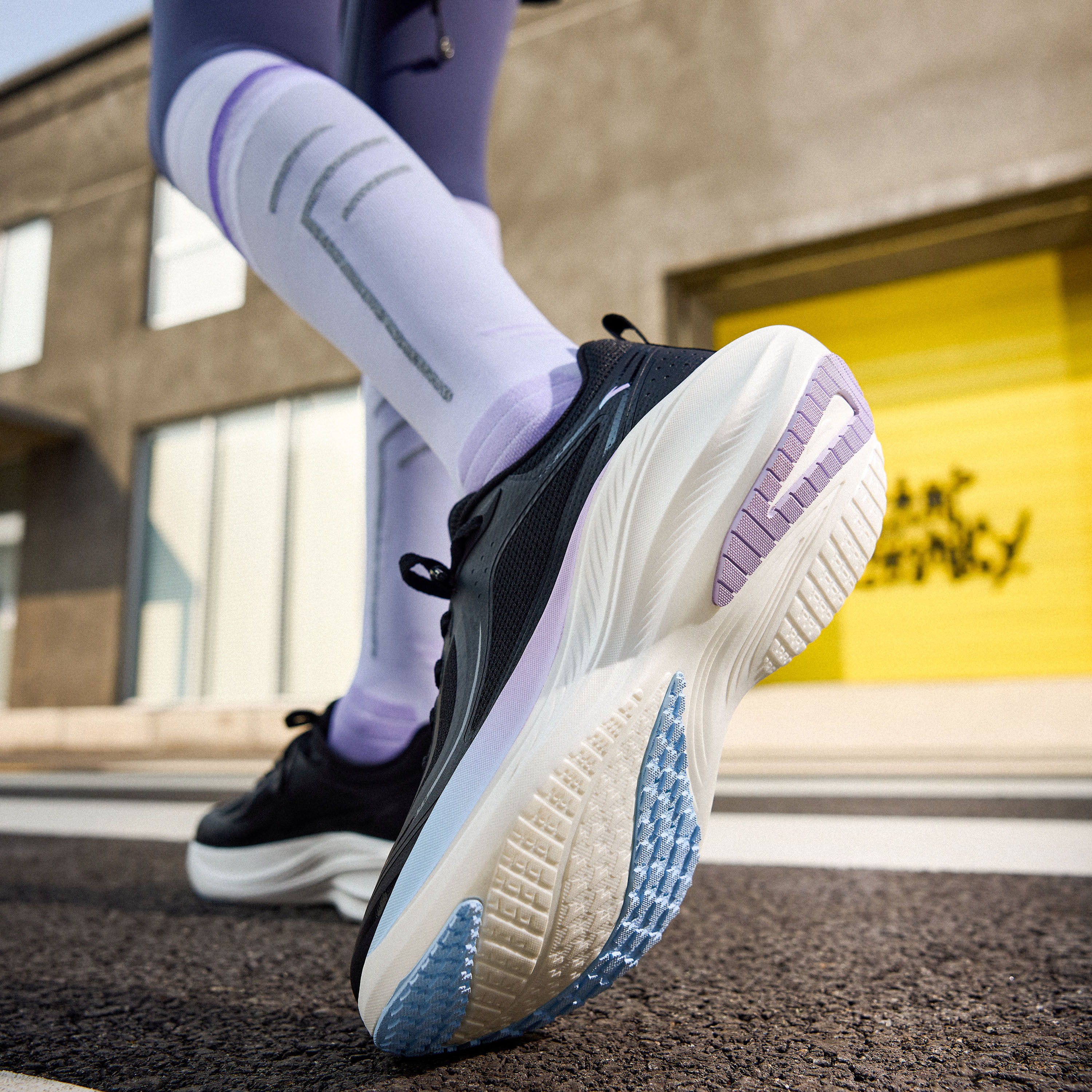 ANTA Women Lace-Up Ankle Sneakers - LEAF-women-shoes-sneakers-image-2