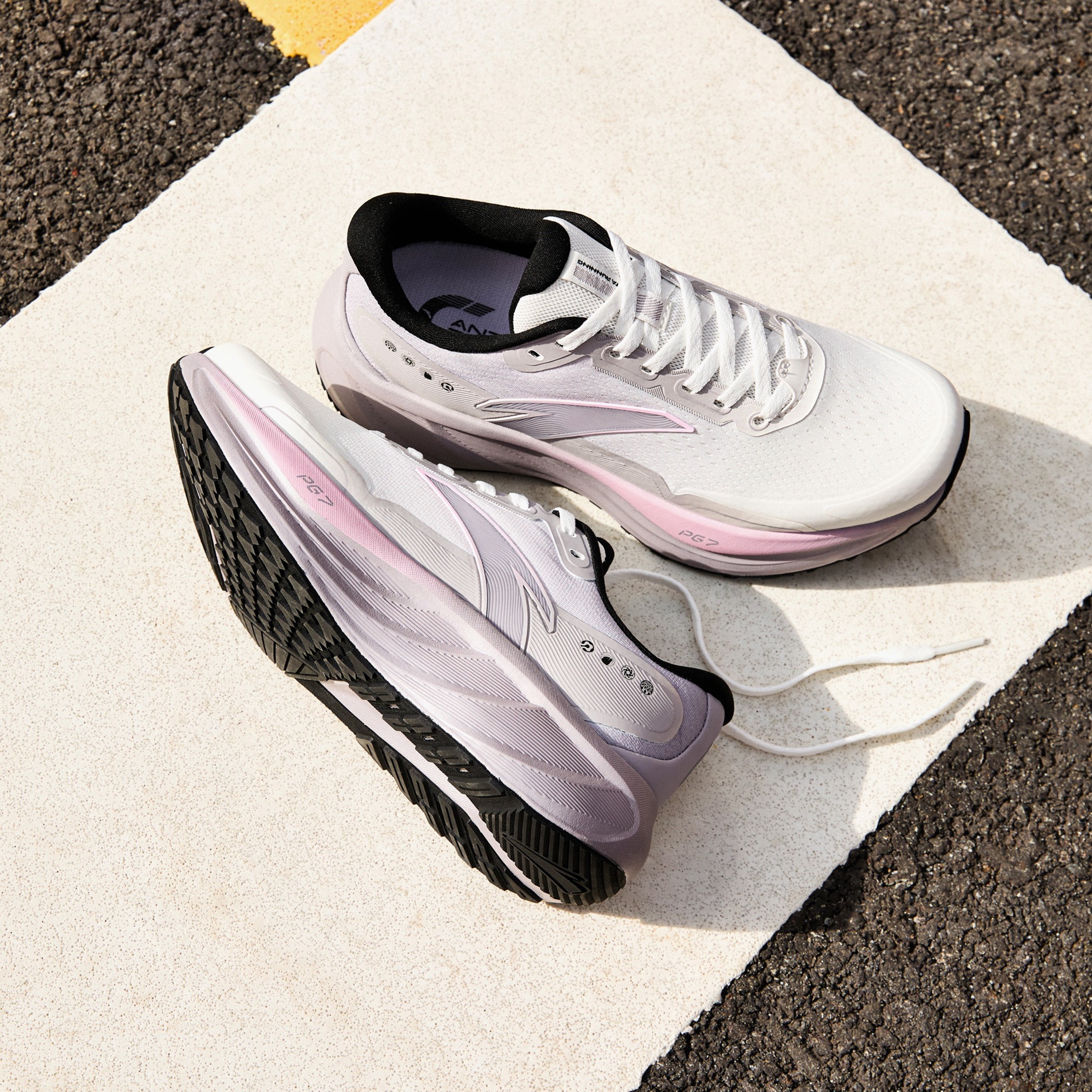 ANTA Women Lace-Up Ankle Sneakers - JOURNEY WALKER - PG7 - 2.5-sports-women-shoes-image-8