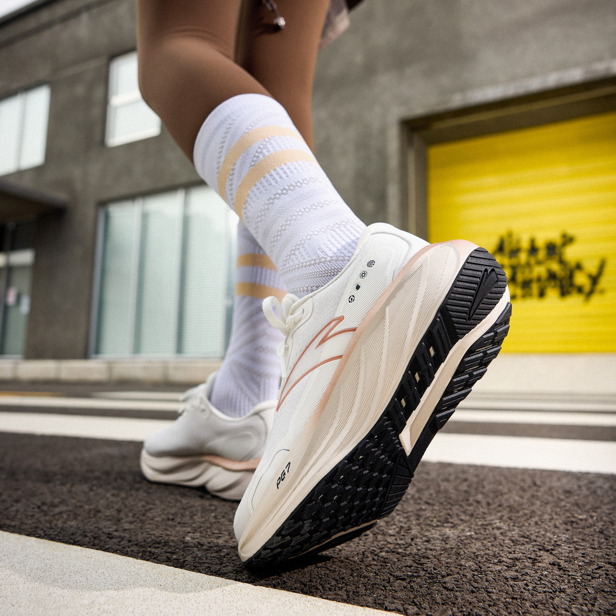 ANTA Women Lace-Up Walking Shoes - JOURNEY WALKER - PG7 - 2.5-sports-women-shoes-image-4