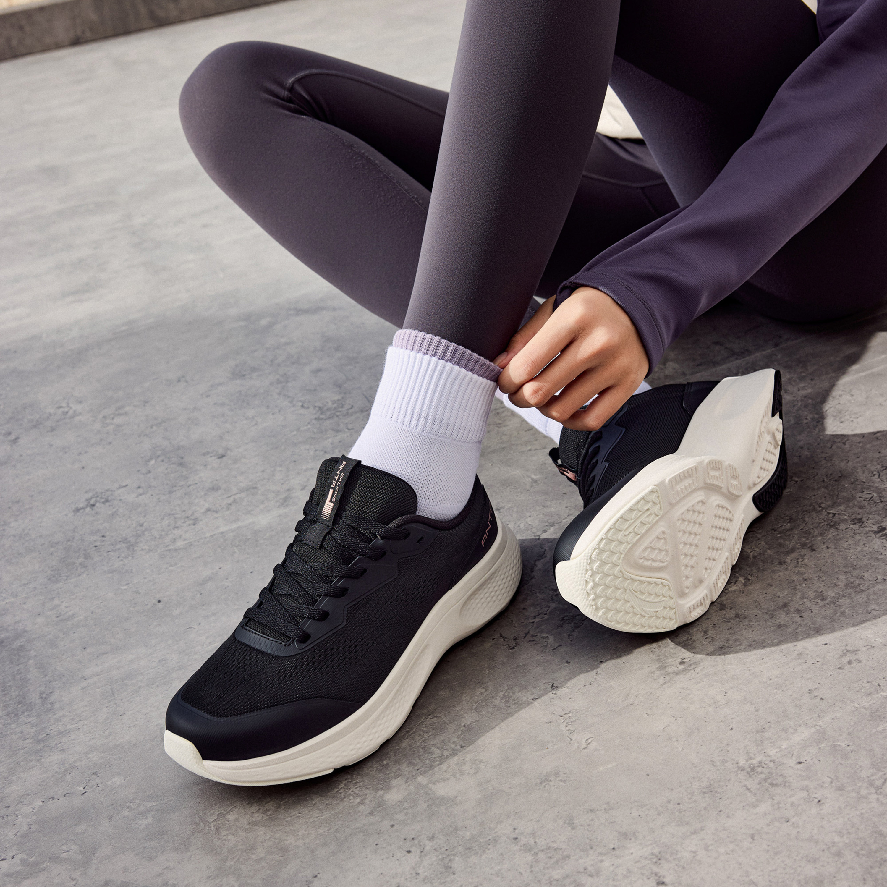 ANTA Women Lace-Up Ankle Sneakers - EBUFFER LITE-women-shoes-sneakers-image-6