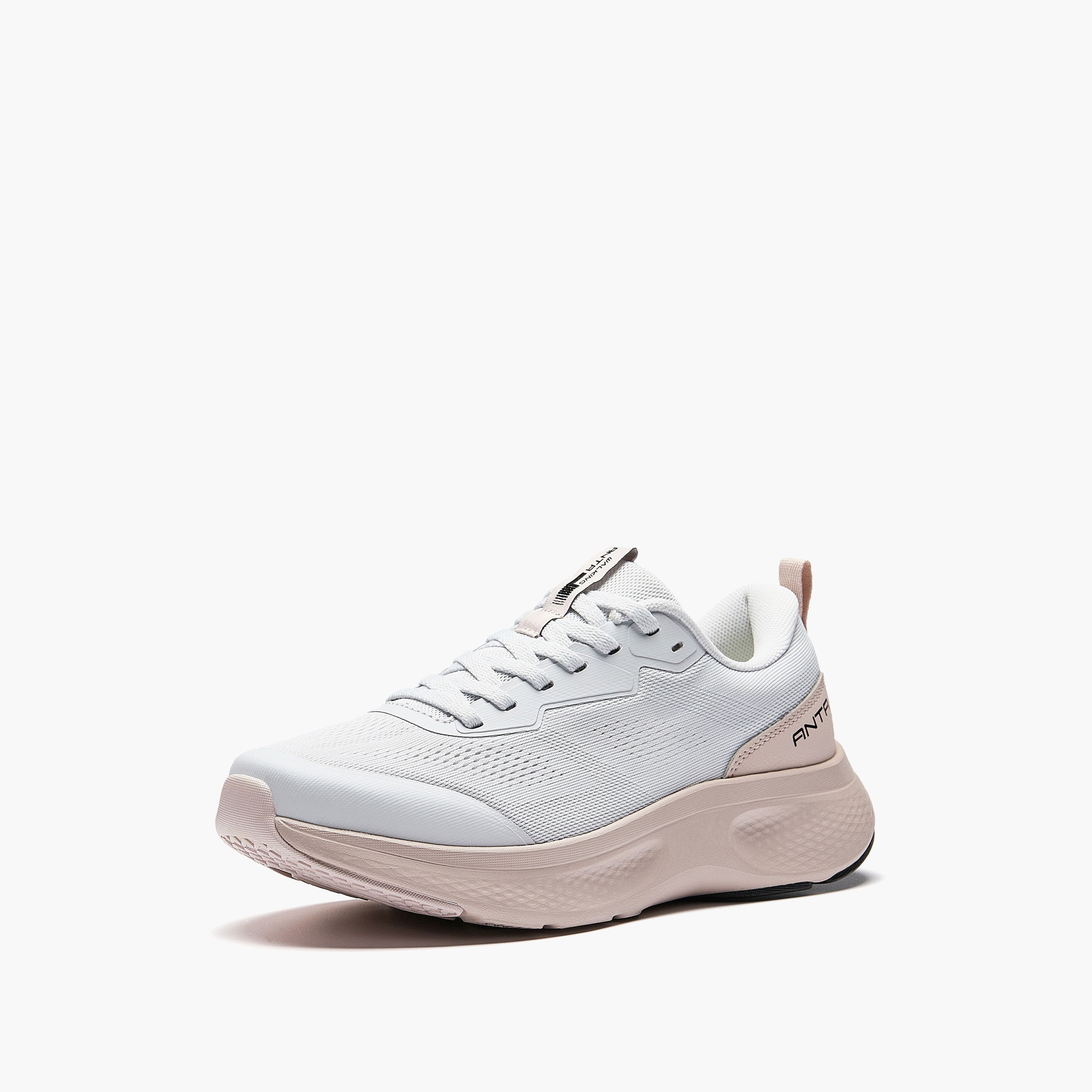 حذاء سنيكرز طول الكاحل برباط إغلاق للنساء من أنتا - إي بافر لايت-sports-women-shoes-image-3