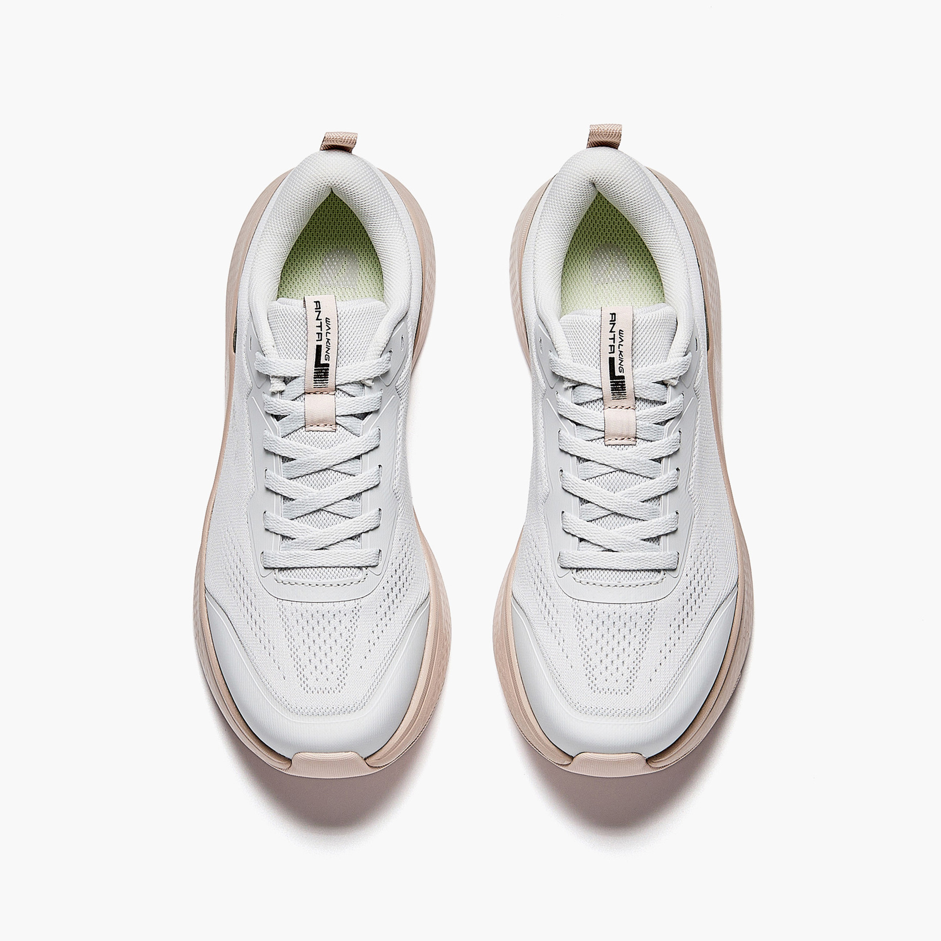 حذاء سنيكرز طول الكاحل برباط إغلاق للنساء من أنتا - إي بافر لايت-sports-women-shoes-image-7