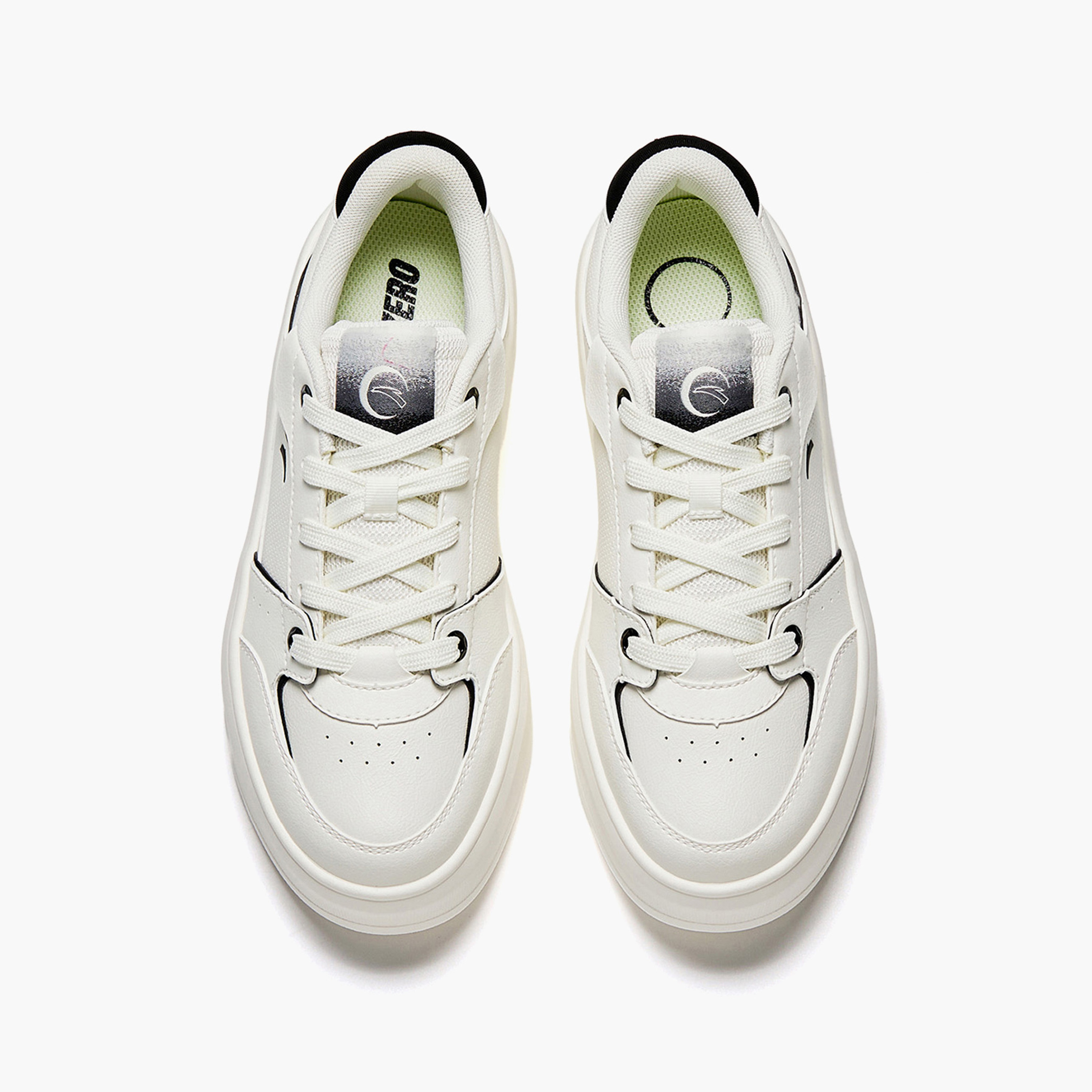 ANTA Women Lace-Up Ankle Sneakers - JELLY-sports-women-shoes-image-4