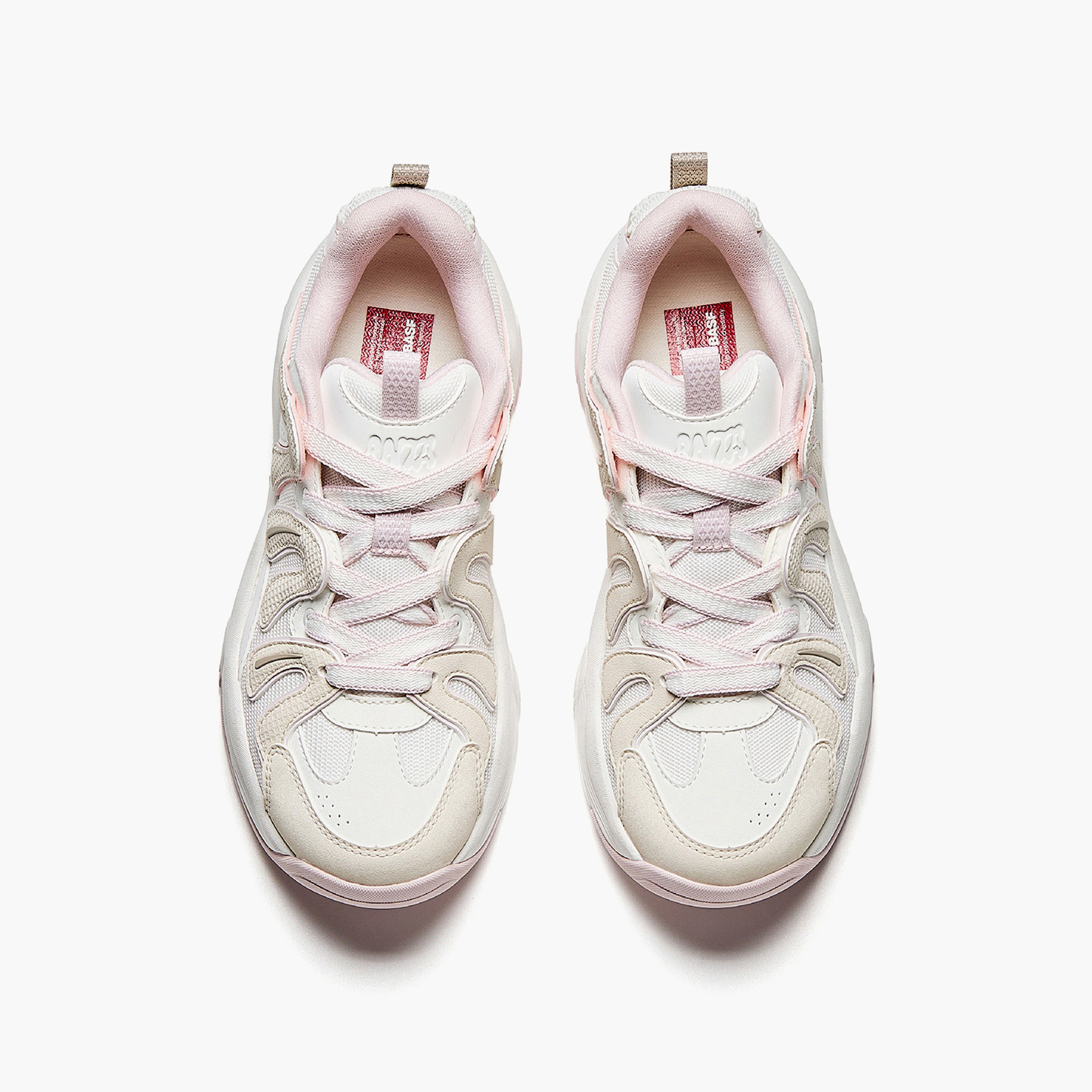 ANTA Women Lace-Up Sneakers - MILKSHAKE V2-sports-women-shoes-image-6