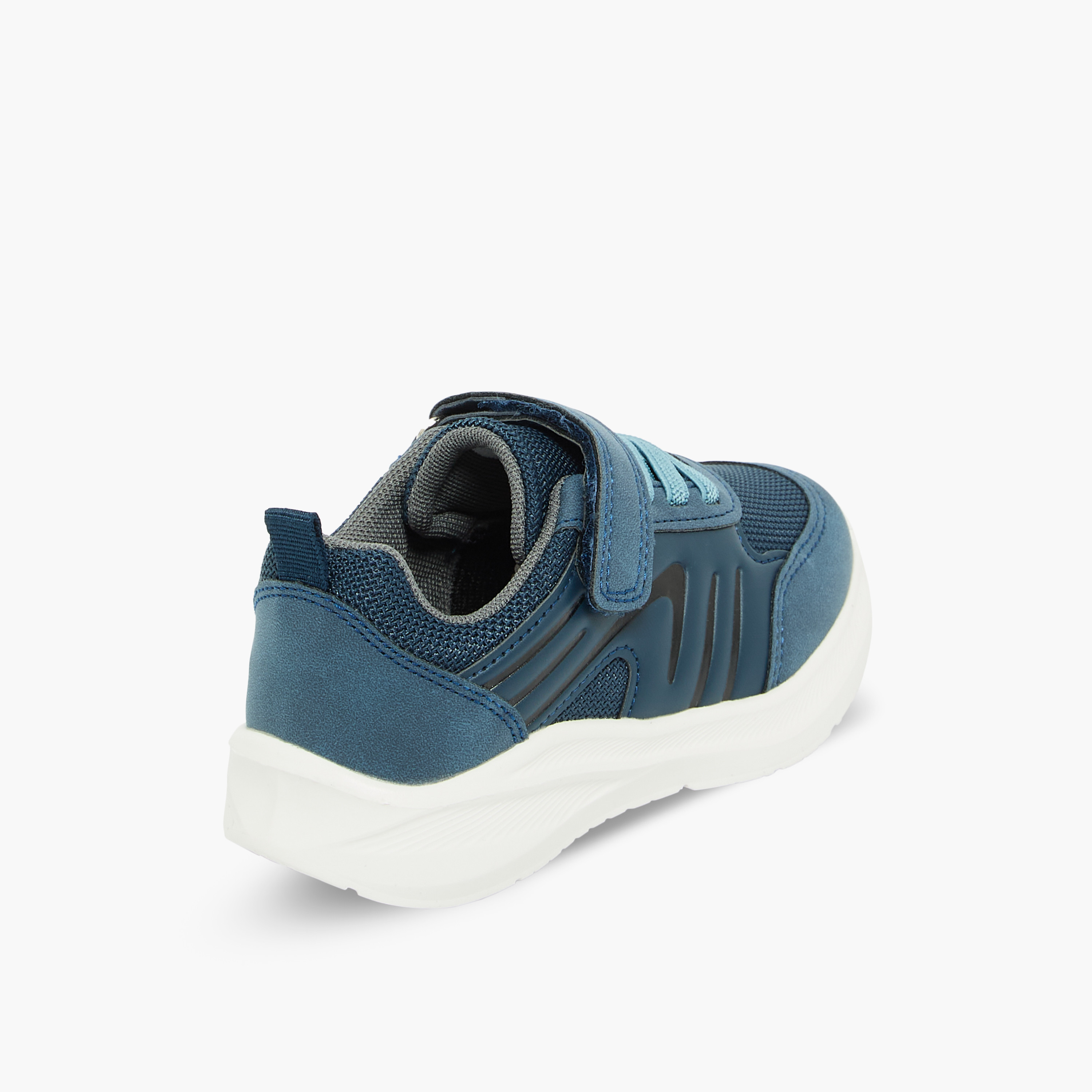 Juniors Boys Hook & Loop Ankle Sneakers-boys-shoes-sneakers-image-6