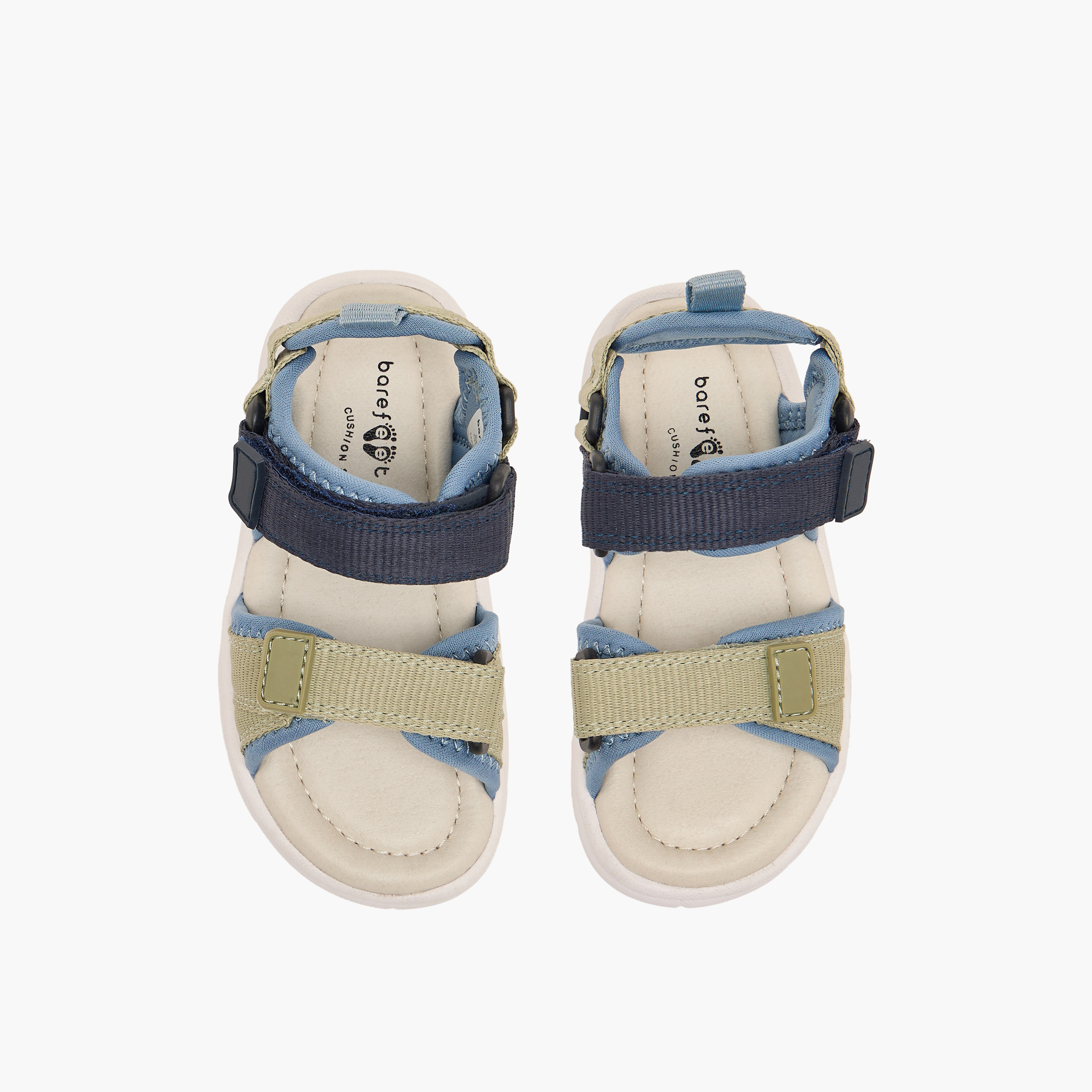 Barefeet Boys Hook & Loop Strap Sandals-boys-shoes-sandals-image-1
