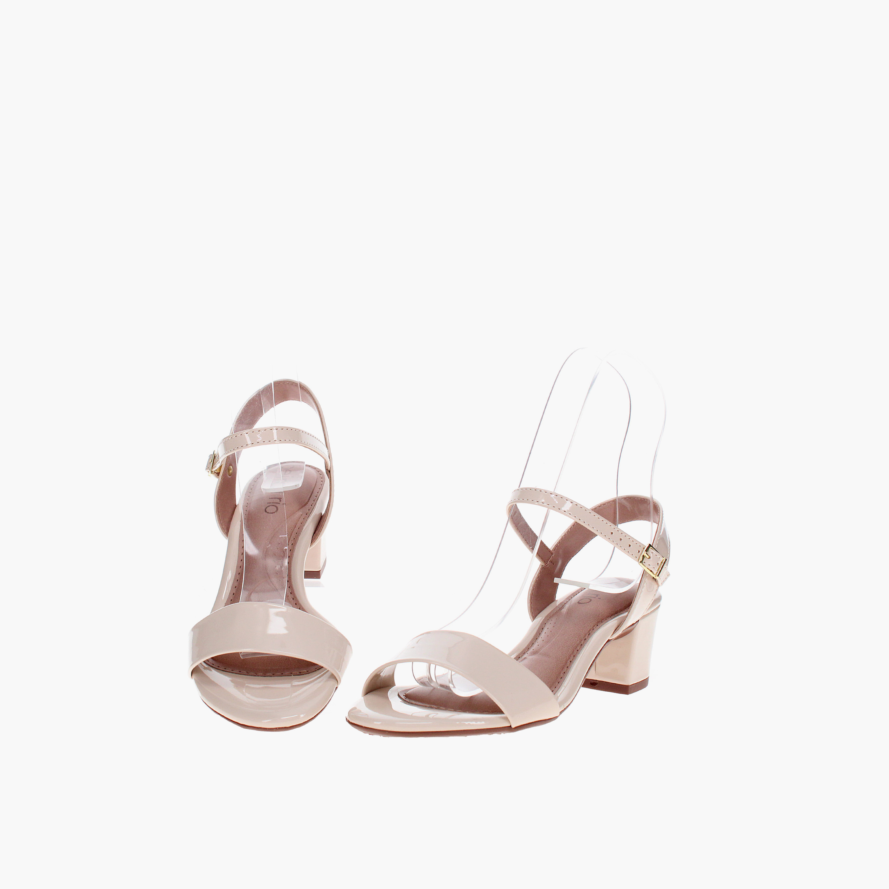 بيرا ريو - حذاء بكعب عريض موجي وإبزيم للنساء | 8246-1176-13488-83517-women-shoes-heels-image-3