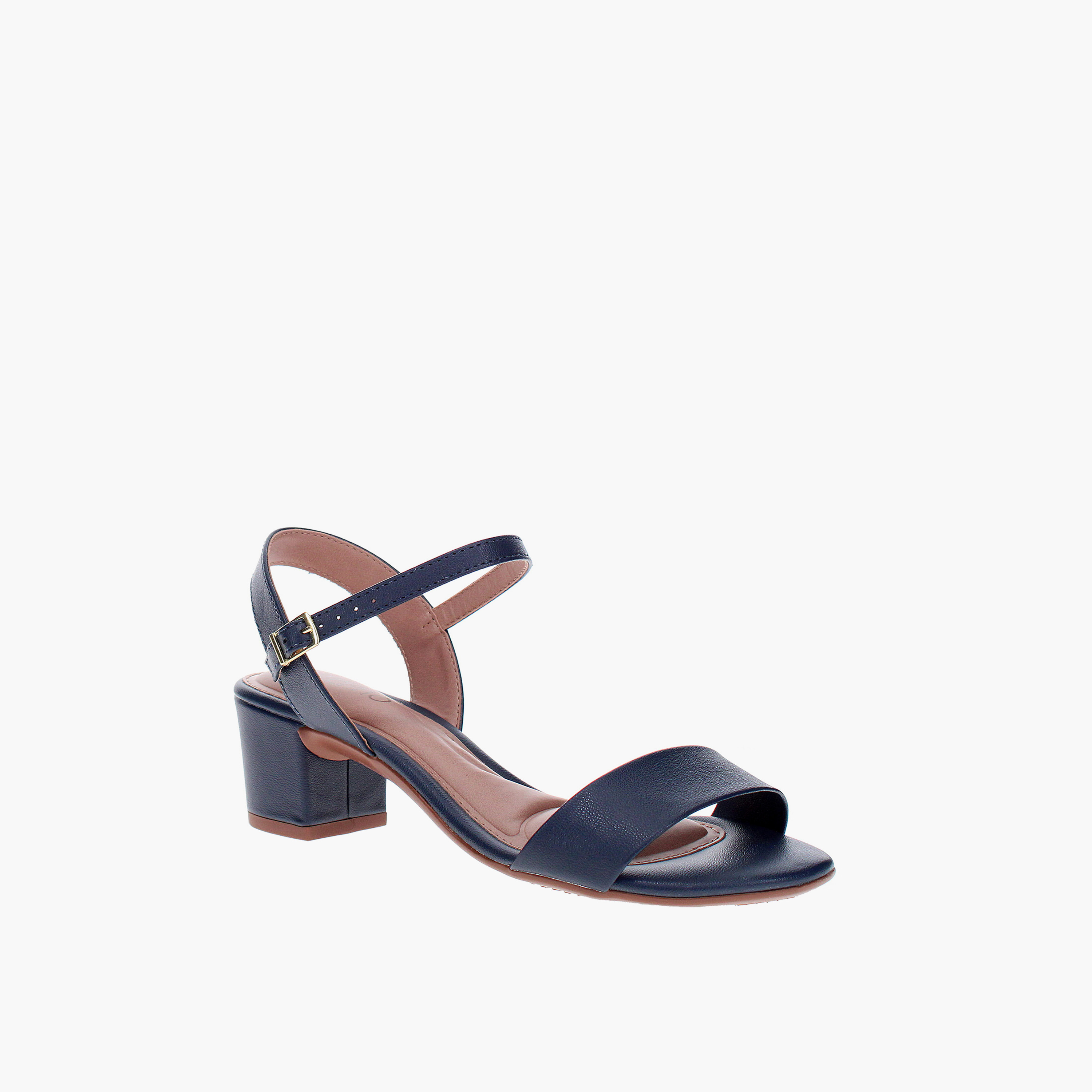 بيرا ريو - حذاء ليزا بكعب عريض وإبزيم للنساء | 8246-1176-9569-89521-women-shoes-heels-image-1