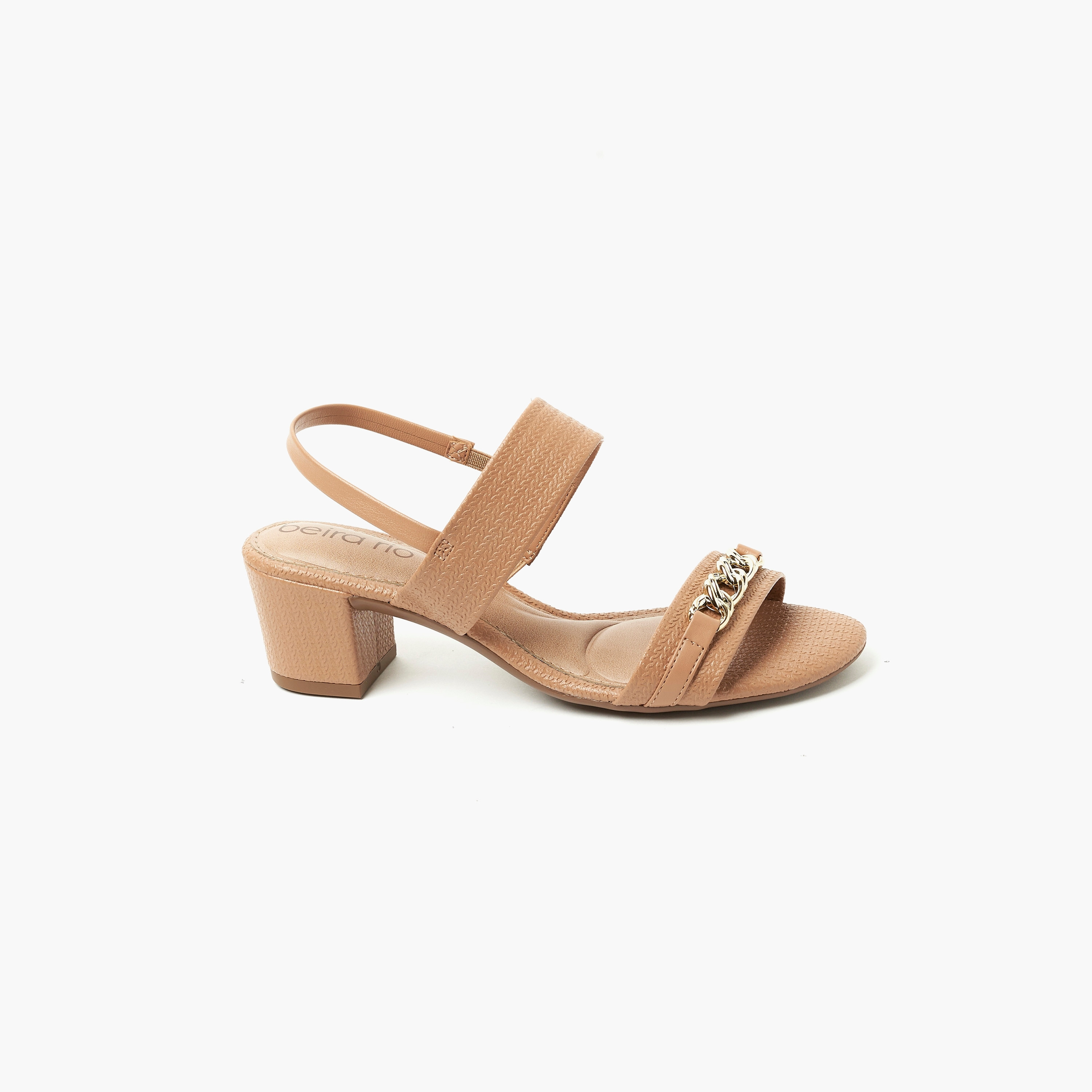 Beira Rio by Geoomnii  Women's Block Heel Sandals with Slingback | 8246-1201-26075      -women-shoes-heels-image-2