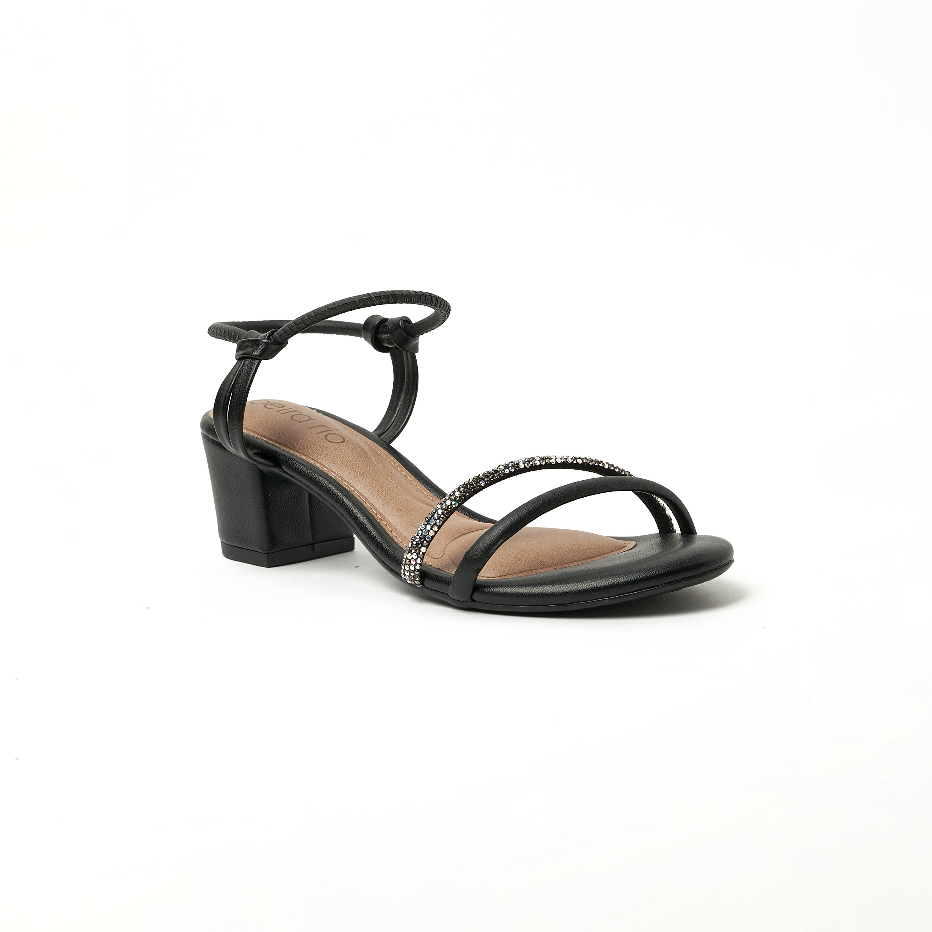 بيرا ريو- صندل نسائي كعب مربع سهل الارتداء بتفاصيل مزخرفة | 8246-1205-26510-93898-women-shoes-heels-image-1