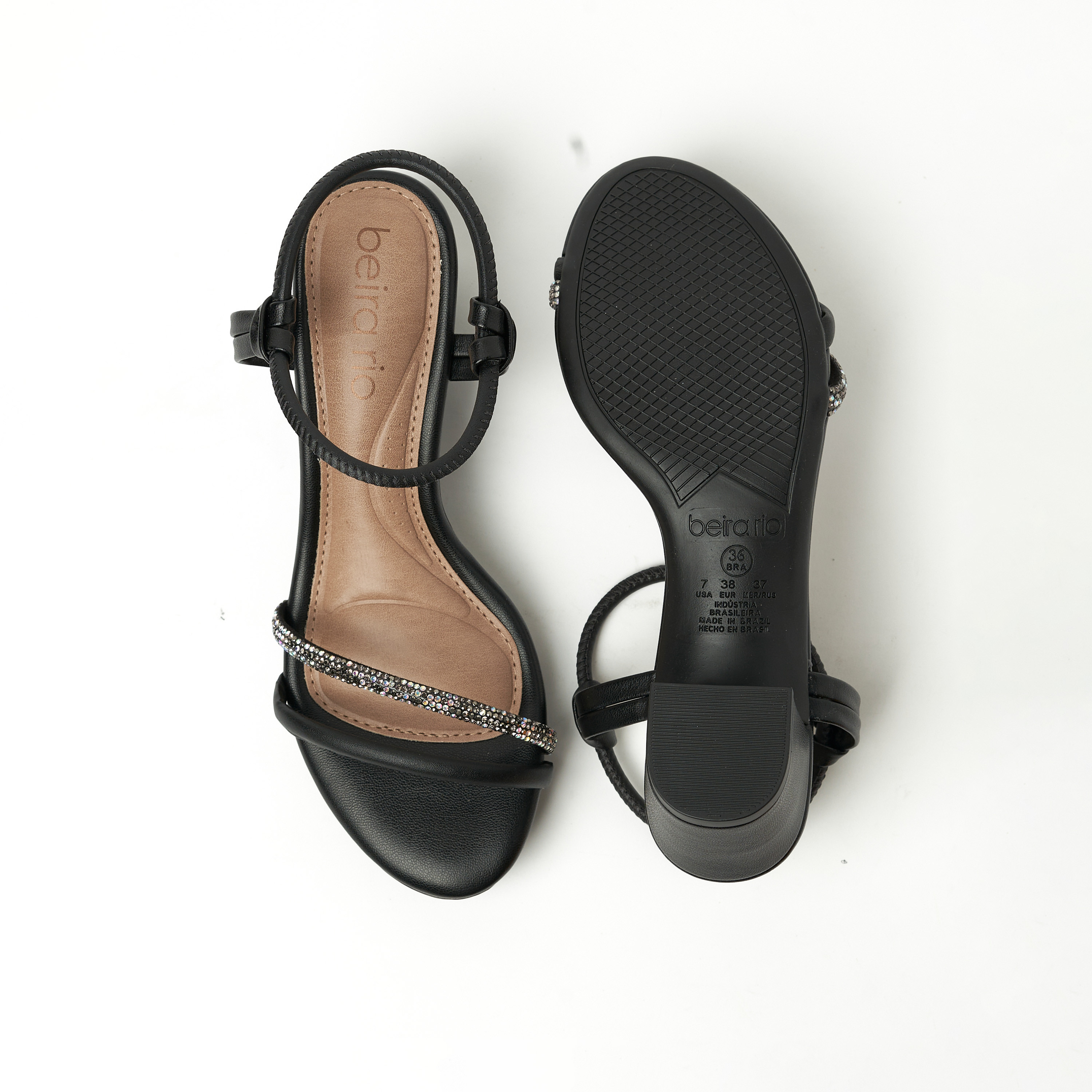 بيرا ريو- صندل نسائي كعب مربع سهل الارتداء بتفاصيل مزخرفة | 8246-1205-26510-93898-women-shoes-heels-image-3
