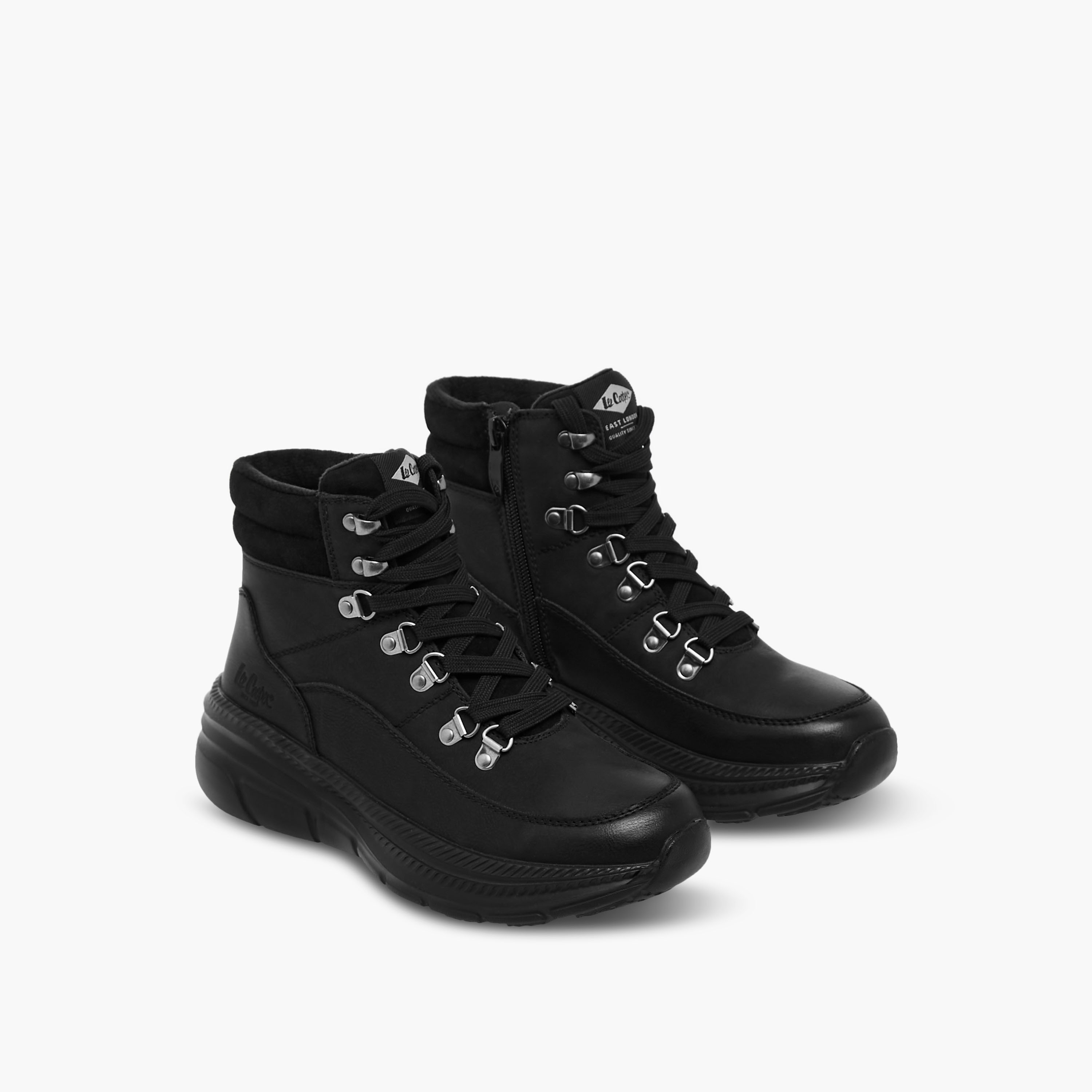 بوت كاحل برباط إغلاق للنساء من لي كوبر-women-shoes-boots-image-1