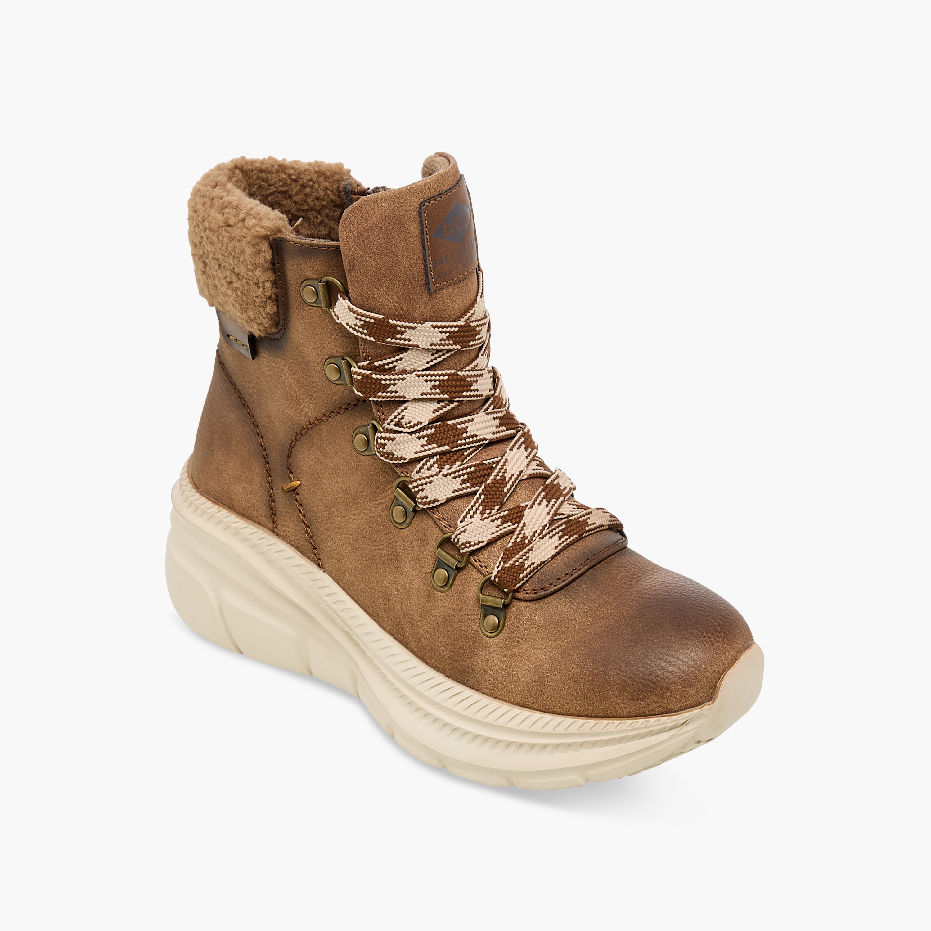 بوت بطول الكاحل بزينة فرو للنساء من لي كوبر-women-shoes-boots-image-2