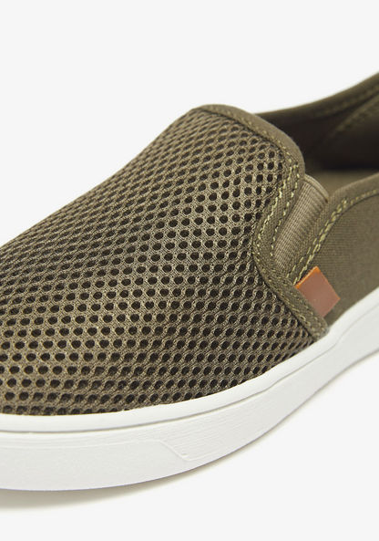 Mister Duchini Textured Slip-On Canvas Shoes-Boy%27s Casual Shoes-image-3
