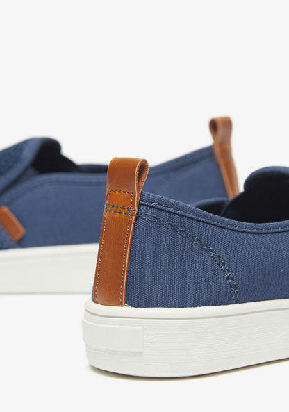 Mister Duchini Textured Slip-On Canvas Shoes-Boy%27s Casual Shoes-image-2