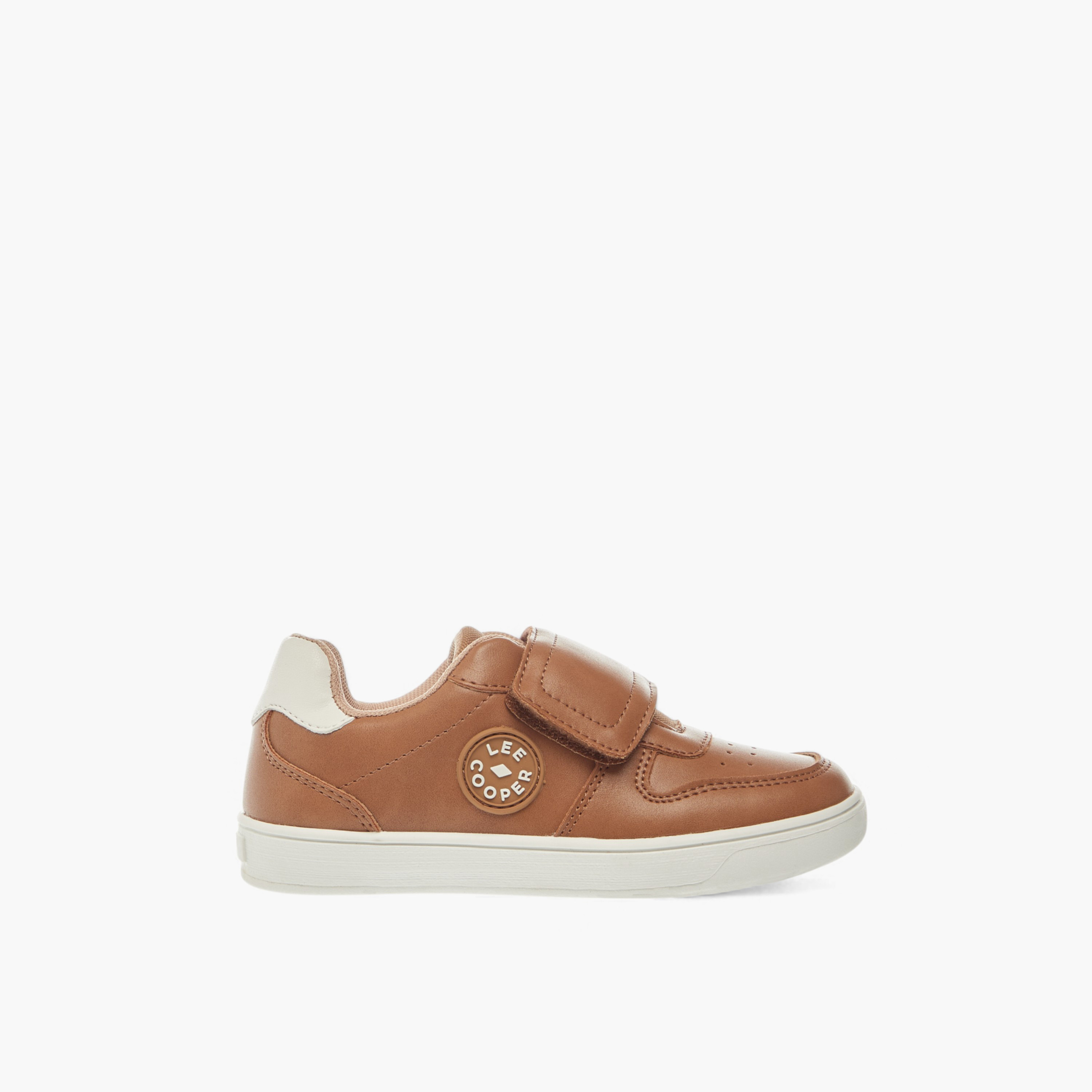 حذاء سنيكرز بارز الملمس بشريط إغلاق لاصق للأولاد من لي كوبر-boys-shoes-schoolshoes-image-3