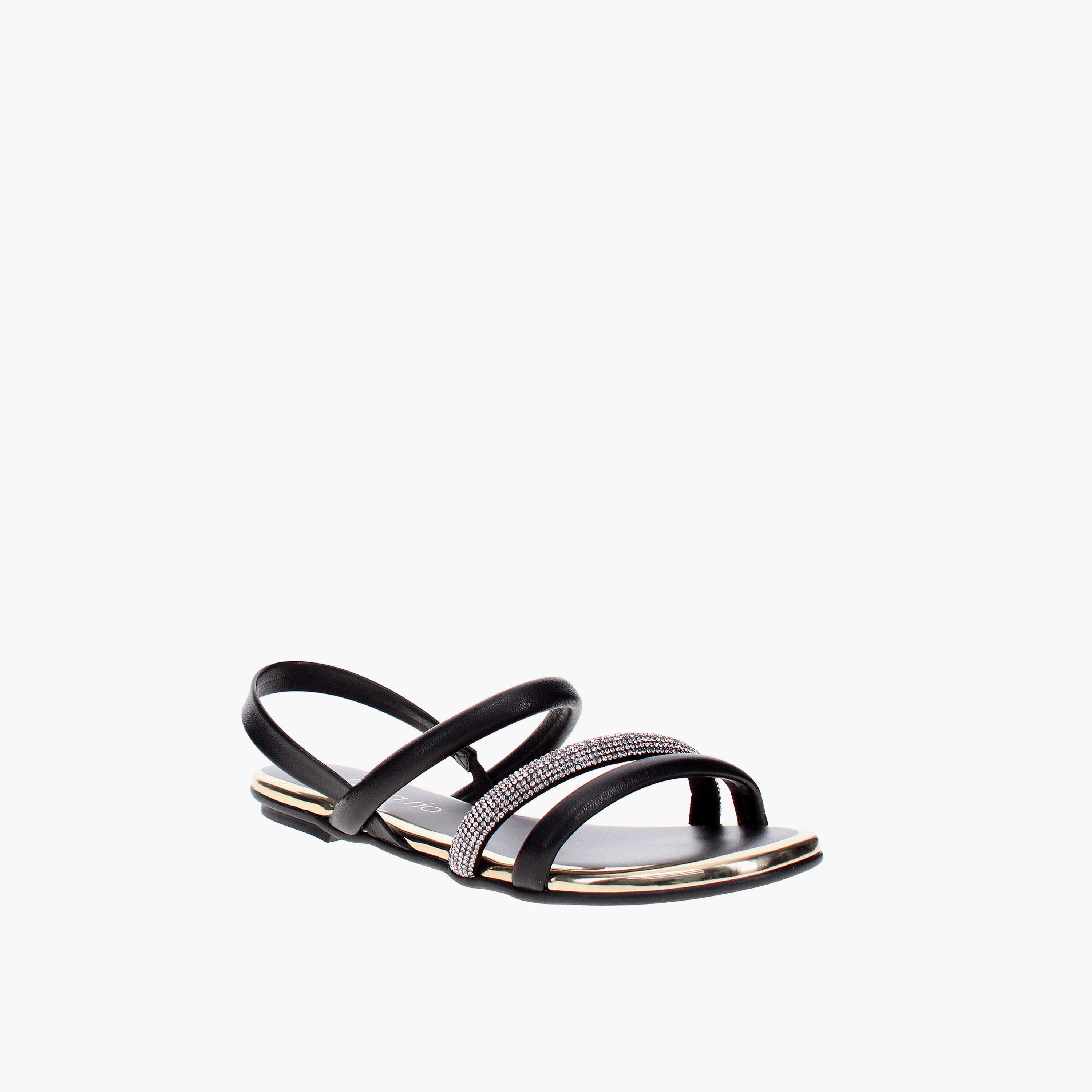 بيرا ريو - صندل أوفيليا مسطح ومرن للنساء بأحزمة | 8367-641-25310-19026-women-shoes-sandals-flats-image-1