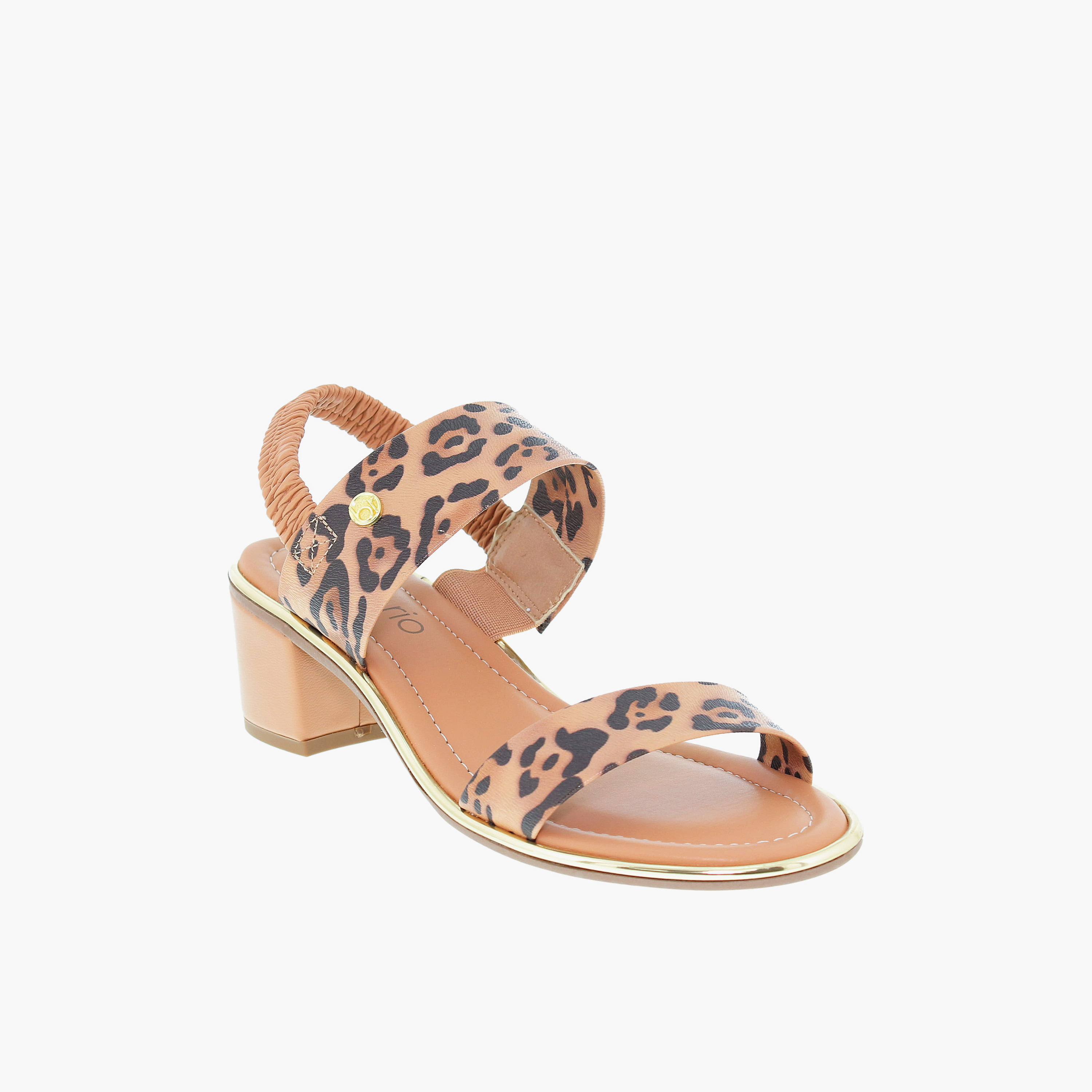Beira Rio by Geoomnii  Women's Slip On Block Strap Sandals | 8379-221-28367-92530      -women-shoes-sandals-heeled-image-1