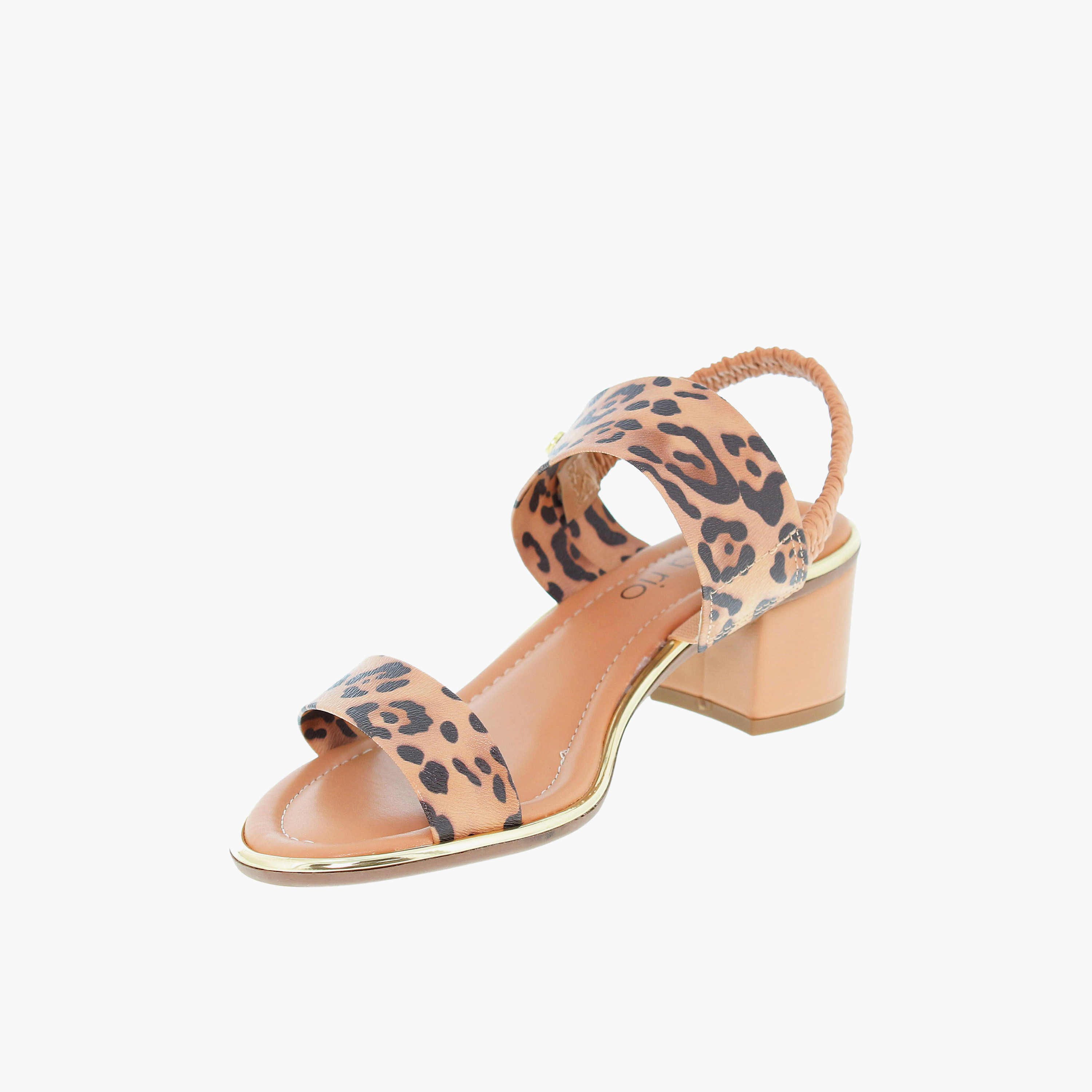 Beira Rio by Geoomnii  Women's Slip On Block Strap Sandals | 8379-221-28367-92530      -women-shoes-sandals-heeled-image-2
