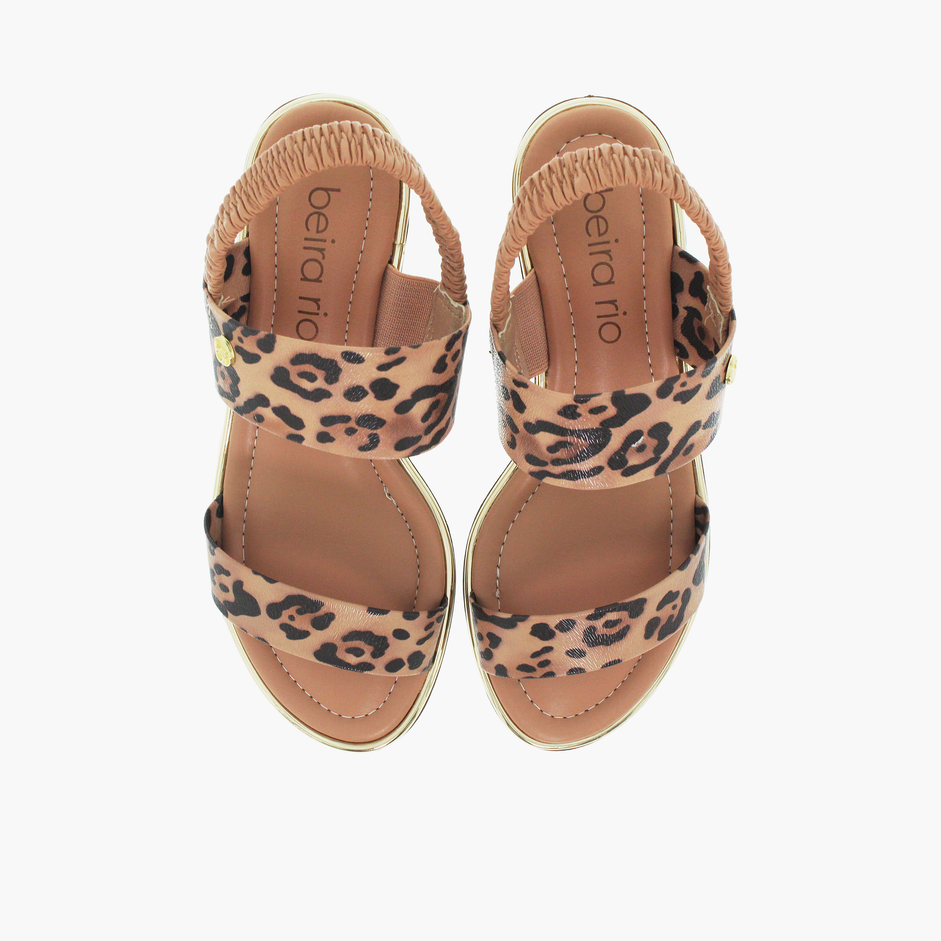 Beira Rio by Geoomnii  Women's Slip On Block Strap Sandals | 8379-221-28367-92530      -women-shoes-sandals-heeled-image-5
