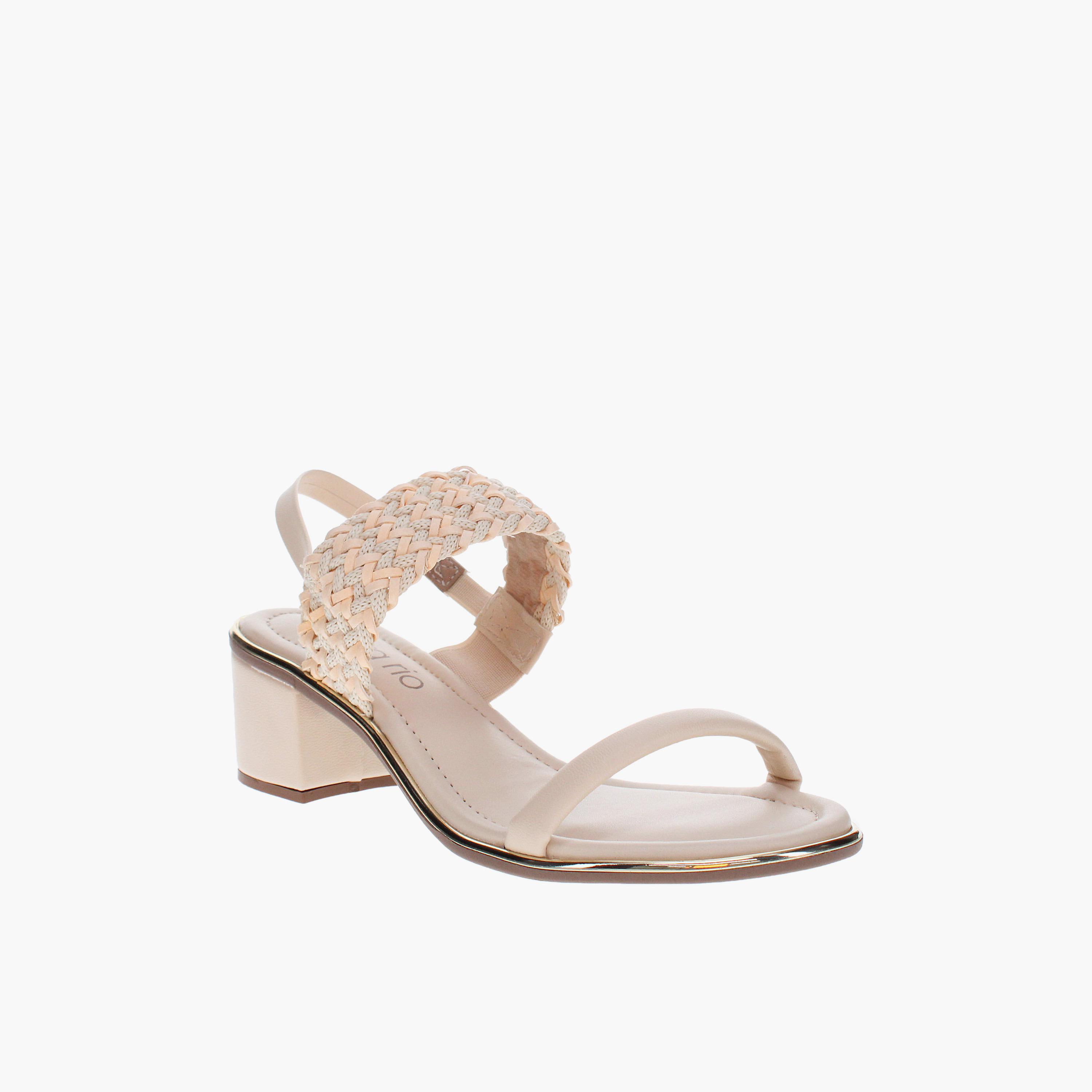 Beira Rio by Geoomnii  Women's Hook & Loop Block Strap Sandals | 8379-240-26235-83517     -women-shoes-sandals-heeled-image-1