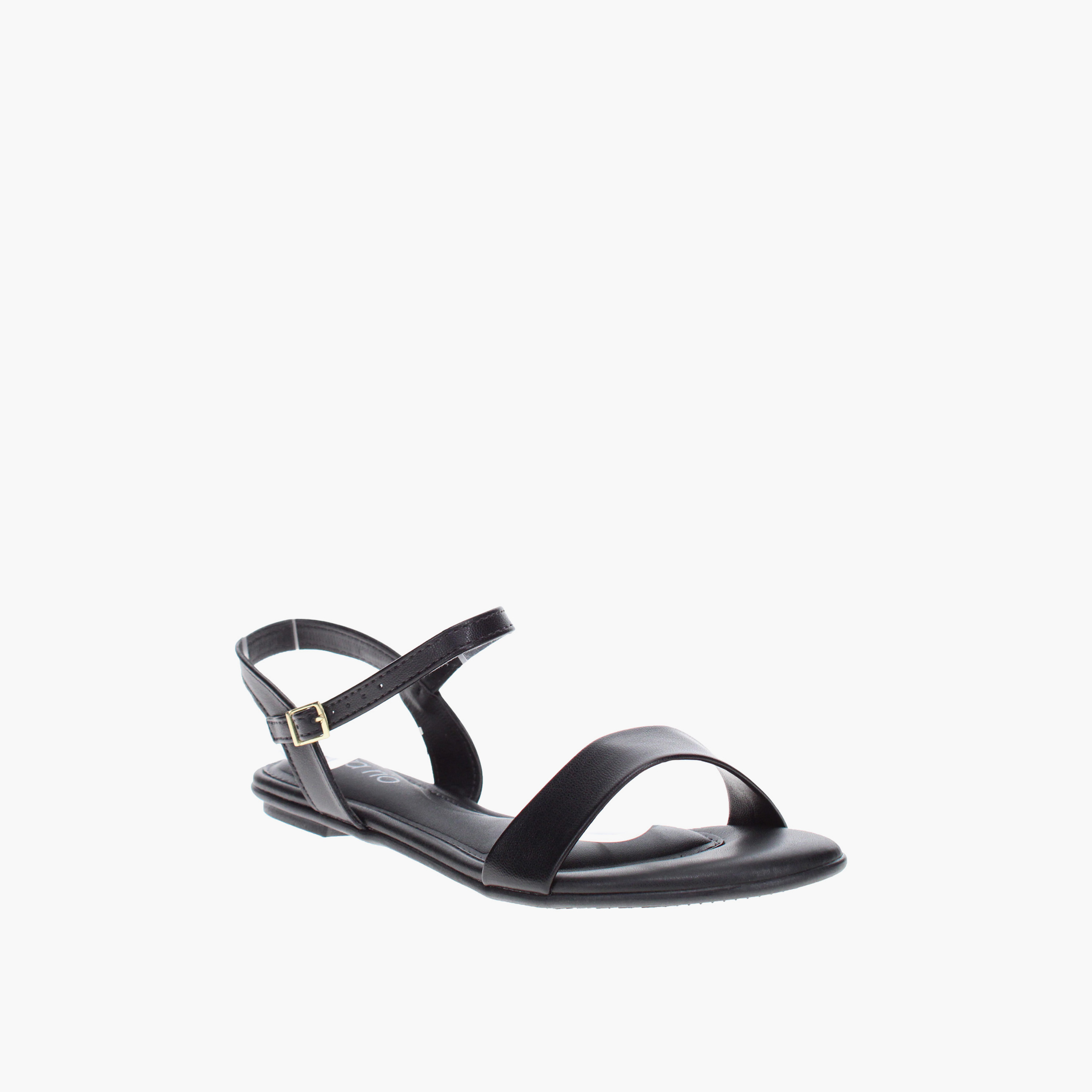 Beira Rio by Geoomnii  Women's Buckle Valerian Strap Sandals | 8384-608-9569-15745       -women-shoes-sandals-flats-image-1