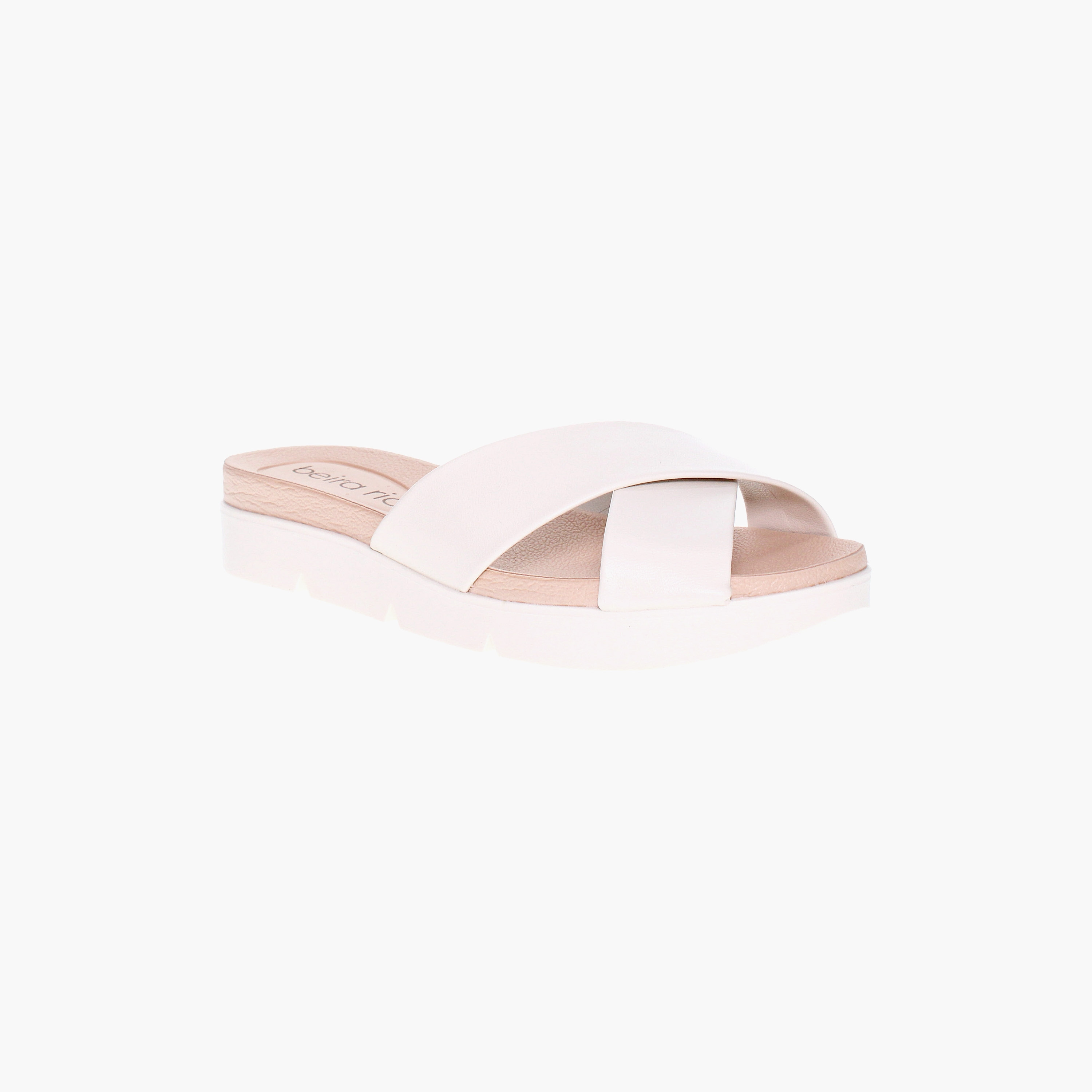 حذاء صنادل نسائي من بيرا ريو بحزام متقاطع ذو مقدمة مفتوحة | 8387-501-9569-women-shoes-sandals-flats-image-1