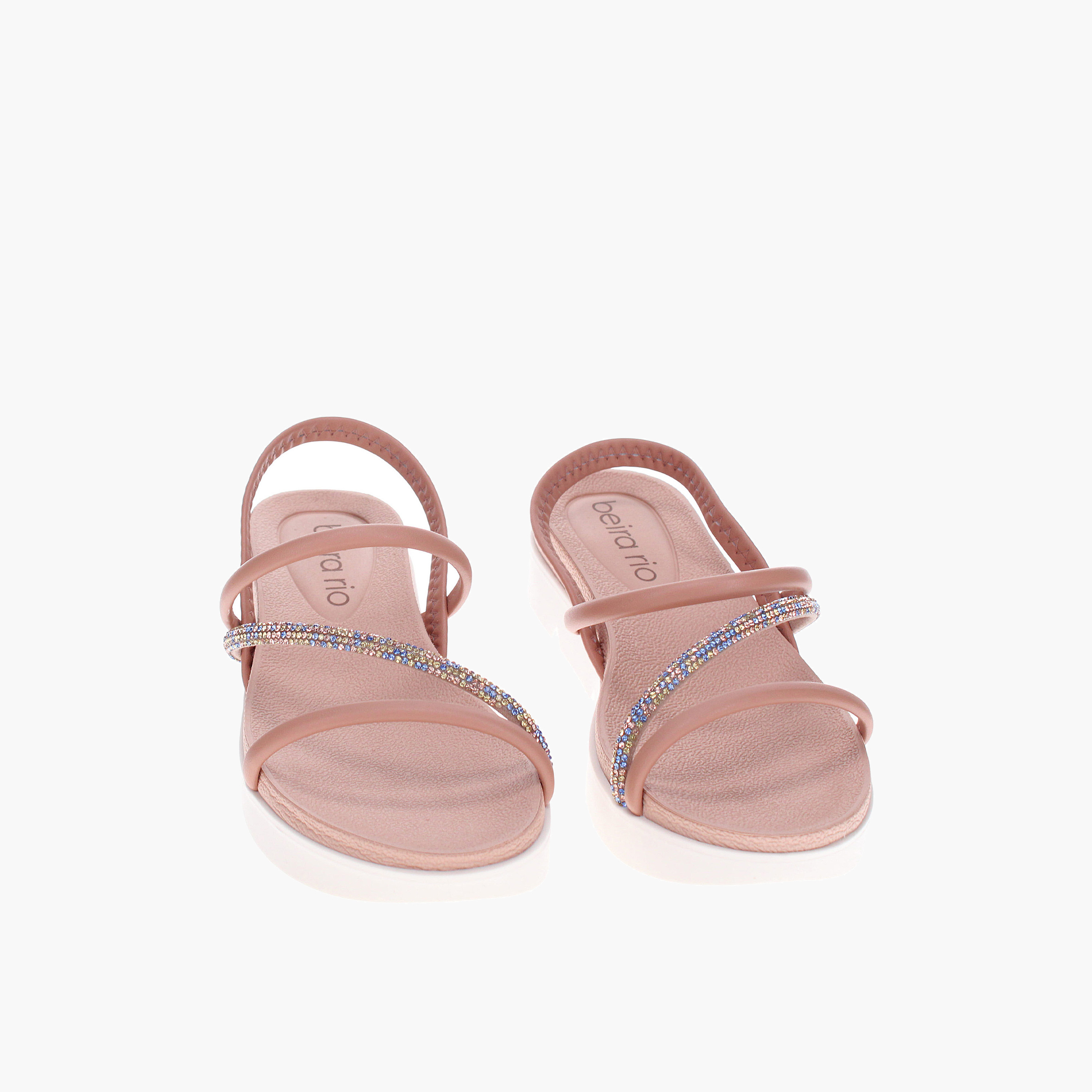 Beira Rio by Geoomnii  Women's Elastic Raziel Strap Sandals | 8387-530-26526-93899       -women-shoes-sandals-flats-image-4