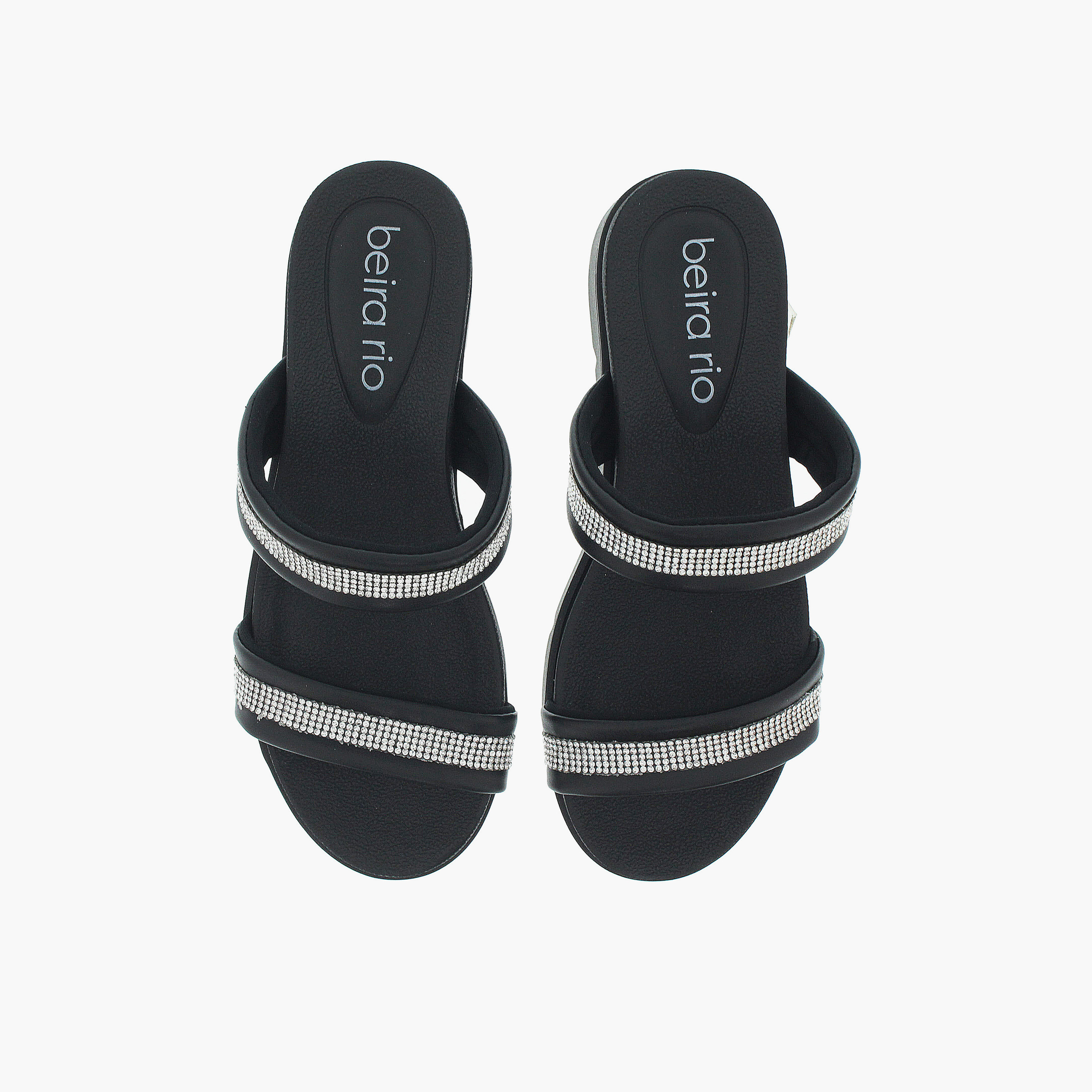 Beira Rio by Geoomnii  Women's Slip On Platform Slide Sandals | 8387-536-28350-19026      -women-shoes-sandals-heeled-image-5