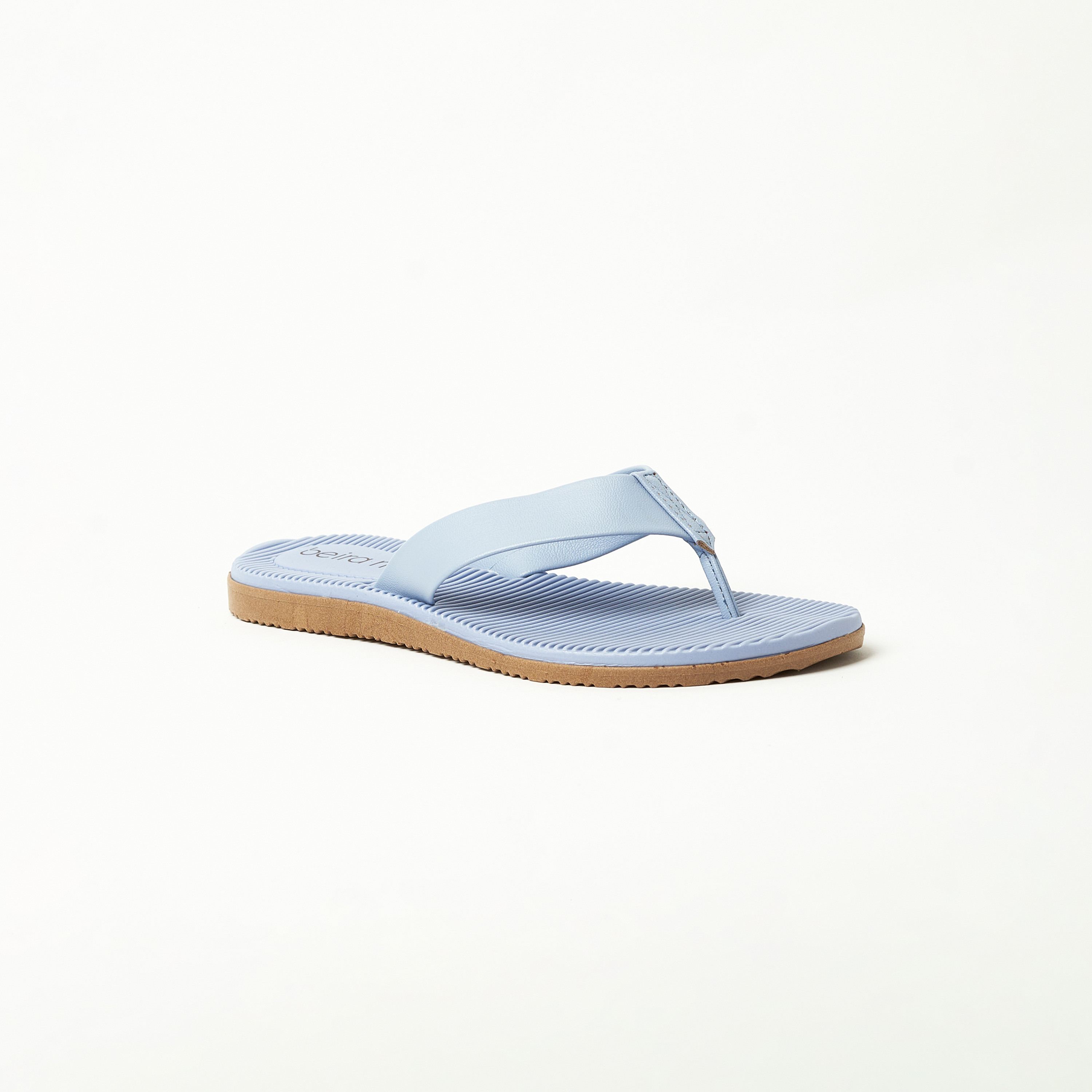 Beira Rio by Geoomnii  Women's Slip On Thong Sandals with Strap | 8395-200-9921-92835     -women-shoes-sandals-flats-image-1