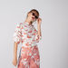 Flamingo Printed Top with Zip Closure and Tie Ups-Shirts and Blouses-thumbnailMobile-0