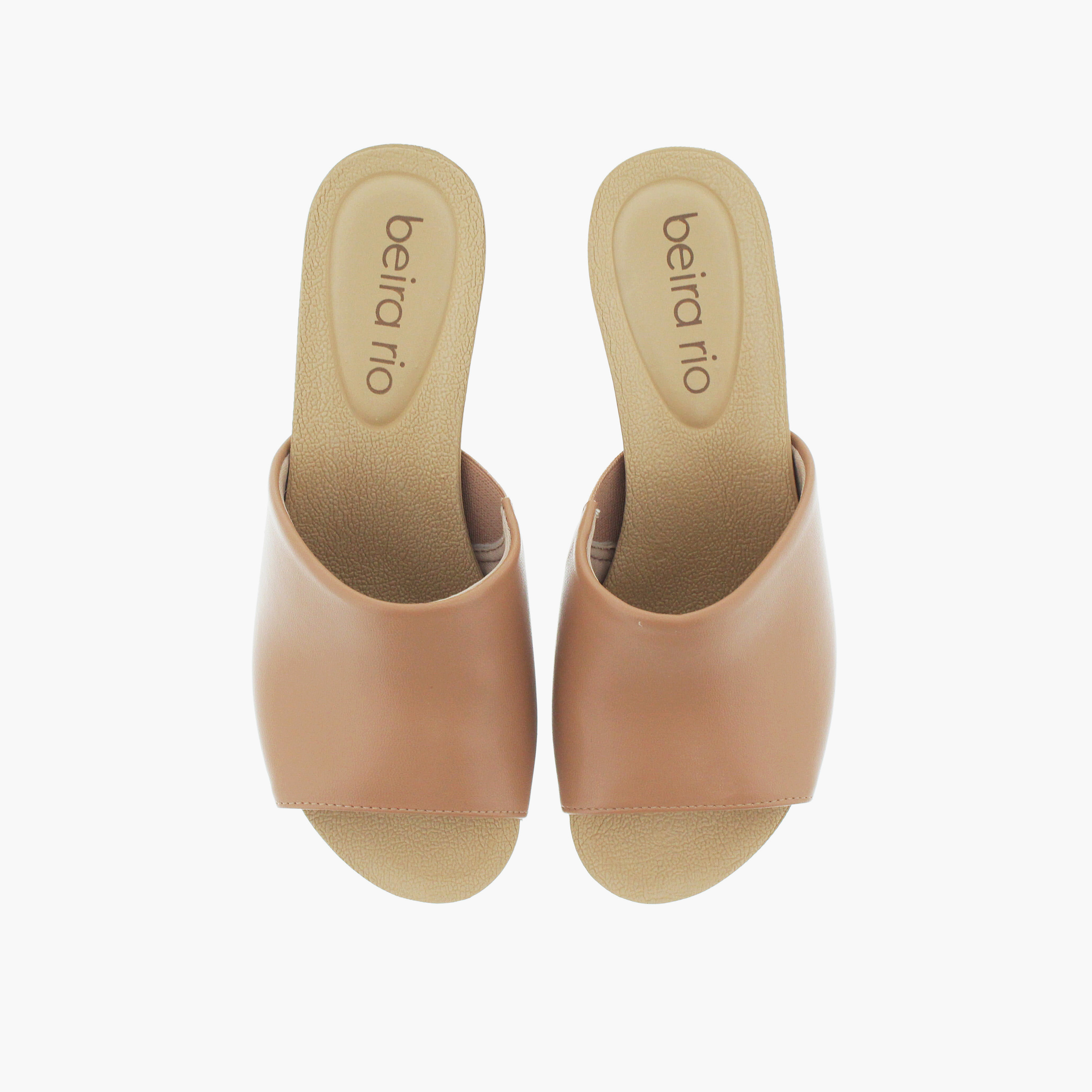 Beira Rio by Geoomnii  Women's Slip On Eren Platform Heels | 8407-100-9569-52531      -women-shoes-heels-image-2
