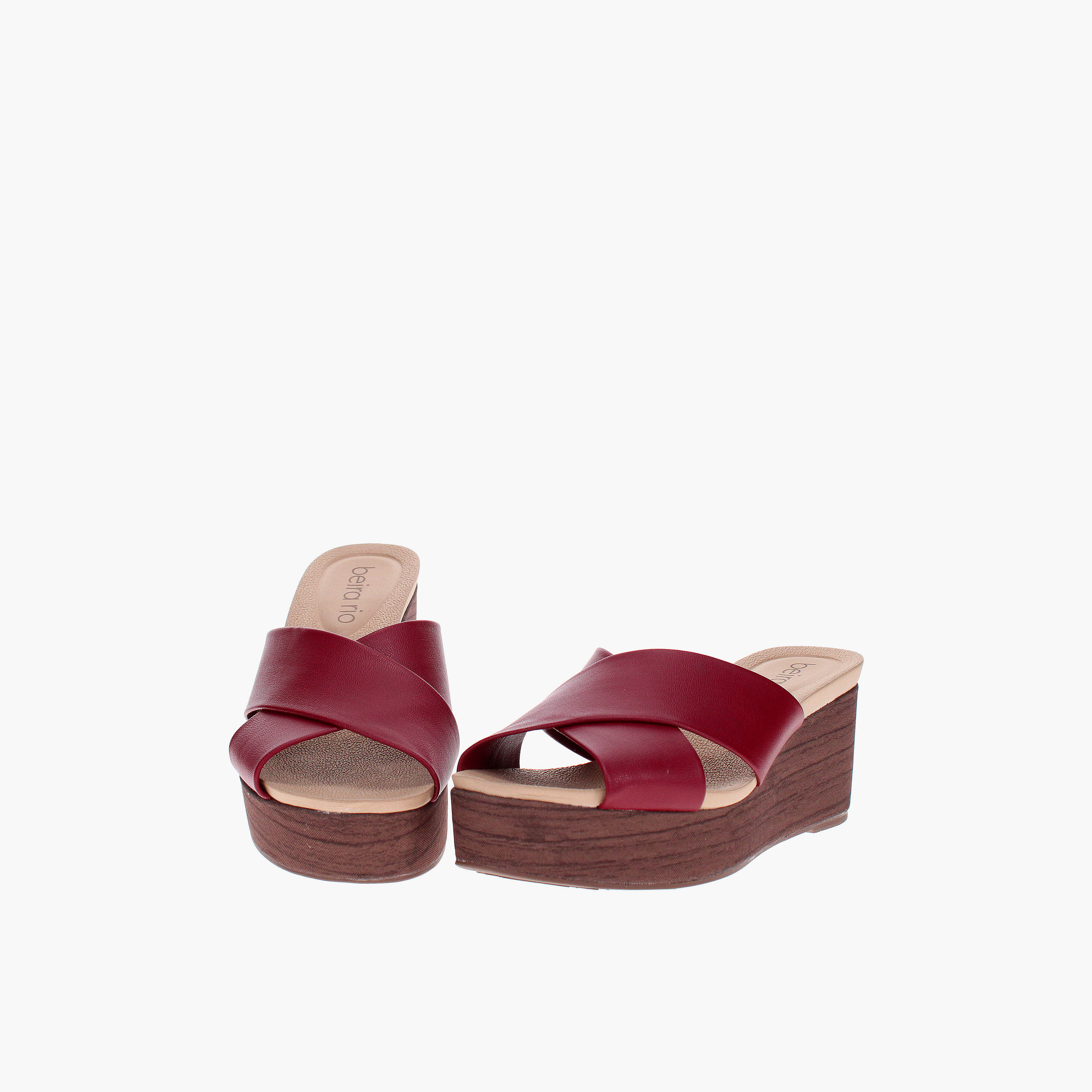 Beira Rio by Geoomnii  Womens Slip-On Lola1 Platform Wedges | 8407-111-30467-103102       -women-shoes-sandals-heeled-image-4