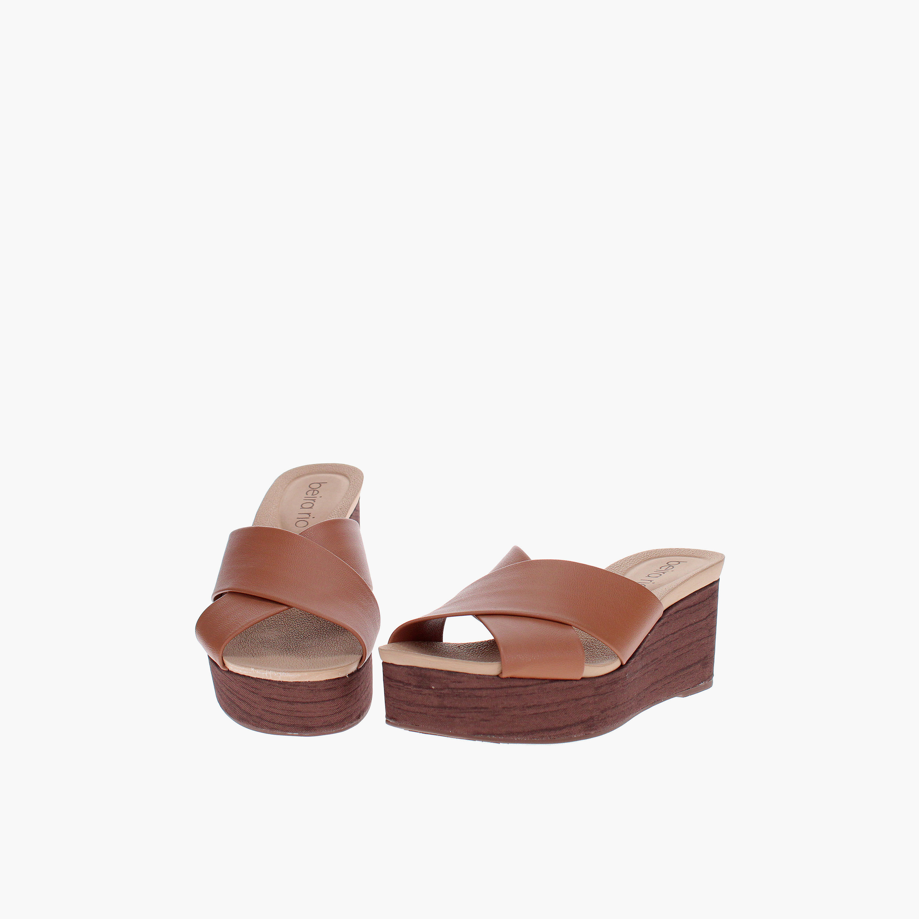 Beira Rio by Geoomnii  Womens Slip-On Lucia1 Platform Wedges | 8407-111-30467-95373       -women-shoes-sandals-heeled-image-4