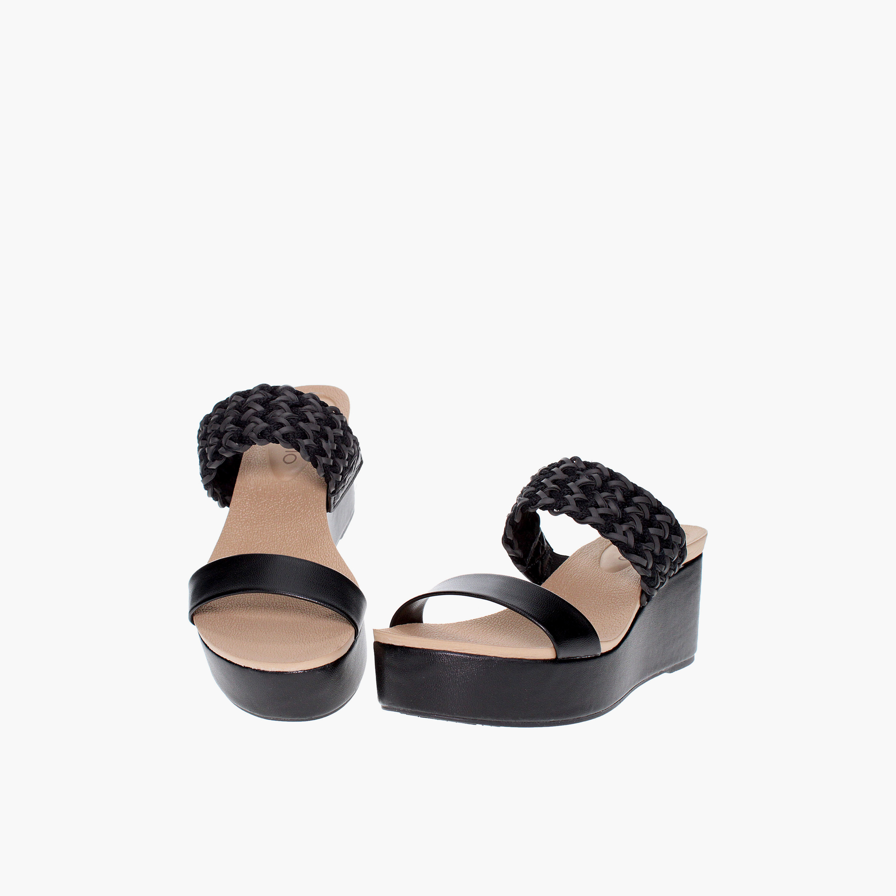 Beira Rio by Geoomnii  Women's Slip On Wedges | 8407-128-11085-15745        -women-shoes-heels-image-4