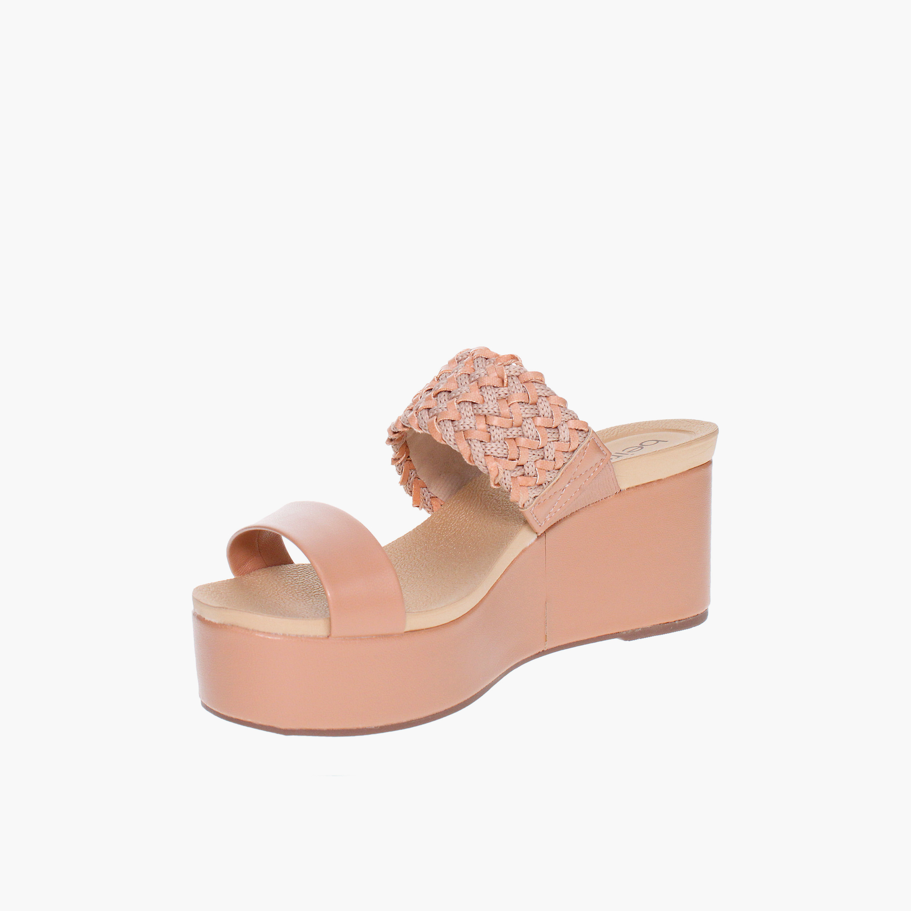 Beira Rio by Geoomnii  Women's Slip On Wedges | 8407-128-11085-53293        -women-shoes-heels-image-2