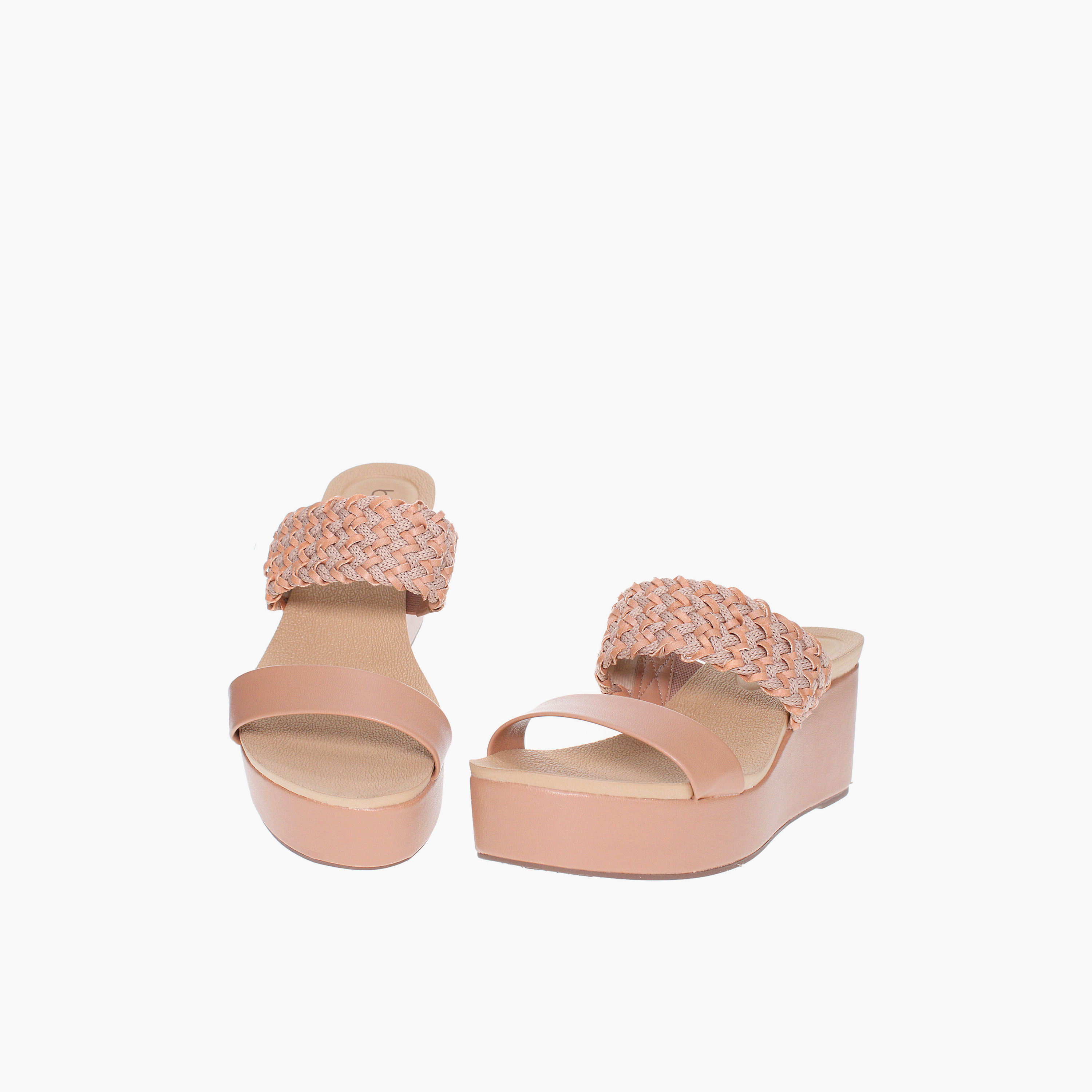 Beira Rio by Geoomnii  Women's Slip On Wedges | 8407-128-11085-53293        -women-shoes-heels-image-4