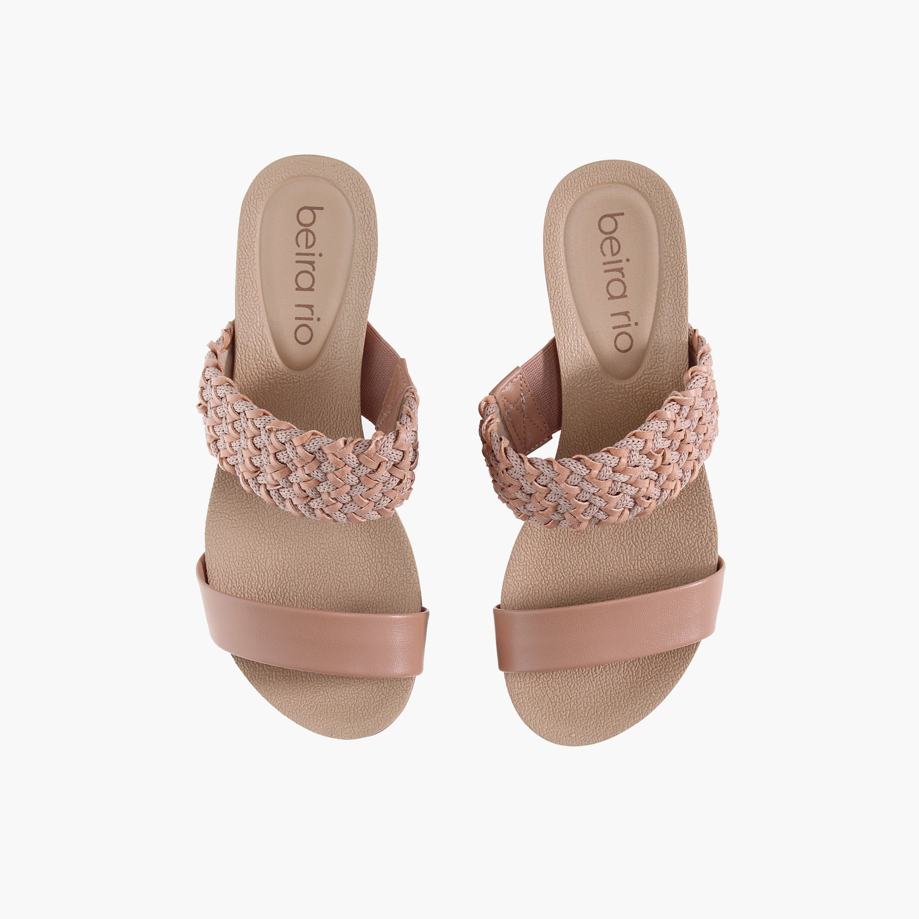 Beira Rio by Geoomnii  Women's Slip On Wedges | 8407-128-11085-53293        -women-shoes-heels-image-5
