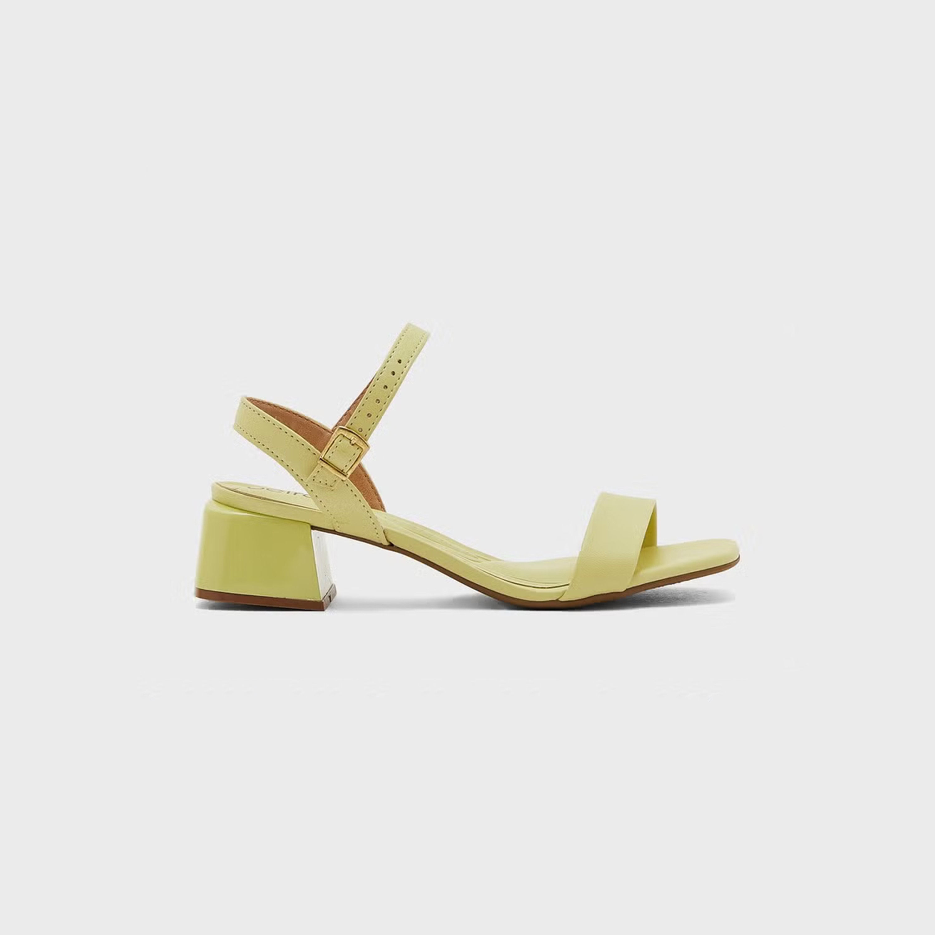Beira Rio by Geoomnii  Women's Ankle Strap Block Heel Sandals | 8423-203-9569-84575      -women-shoes-heels-image-2