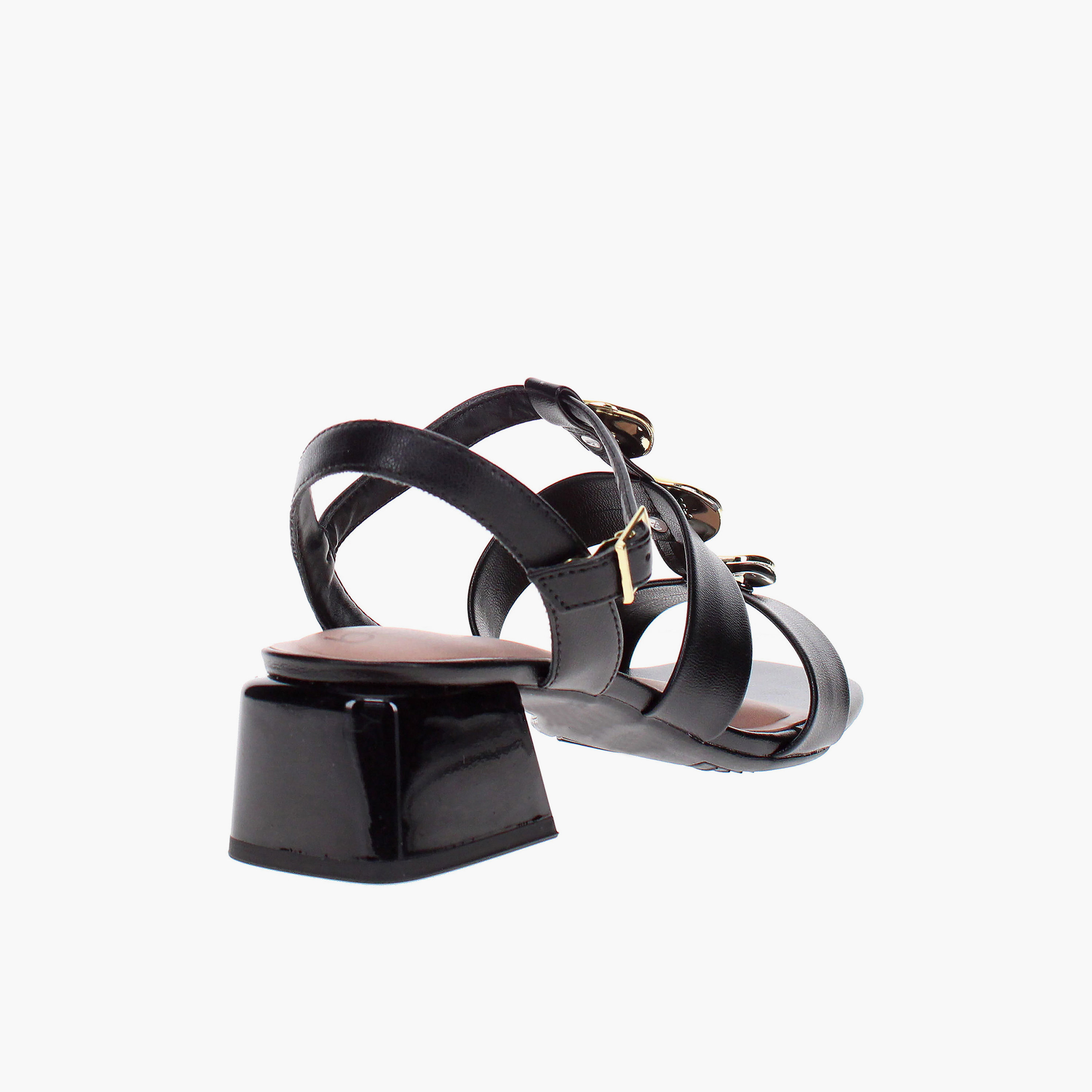 بييرا ريو - حذاء ليديا1 للنساء بكعب عريض مزود بإبزيم | 8423-237-9569-15745-women-shoes-sandals-heeled-image-3