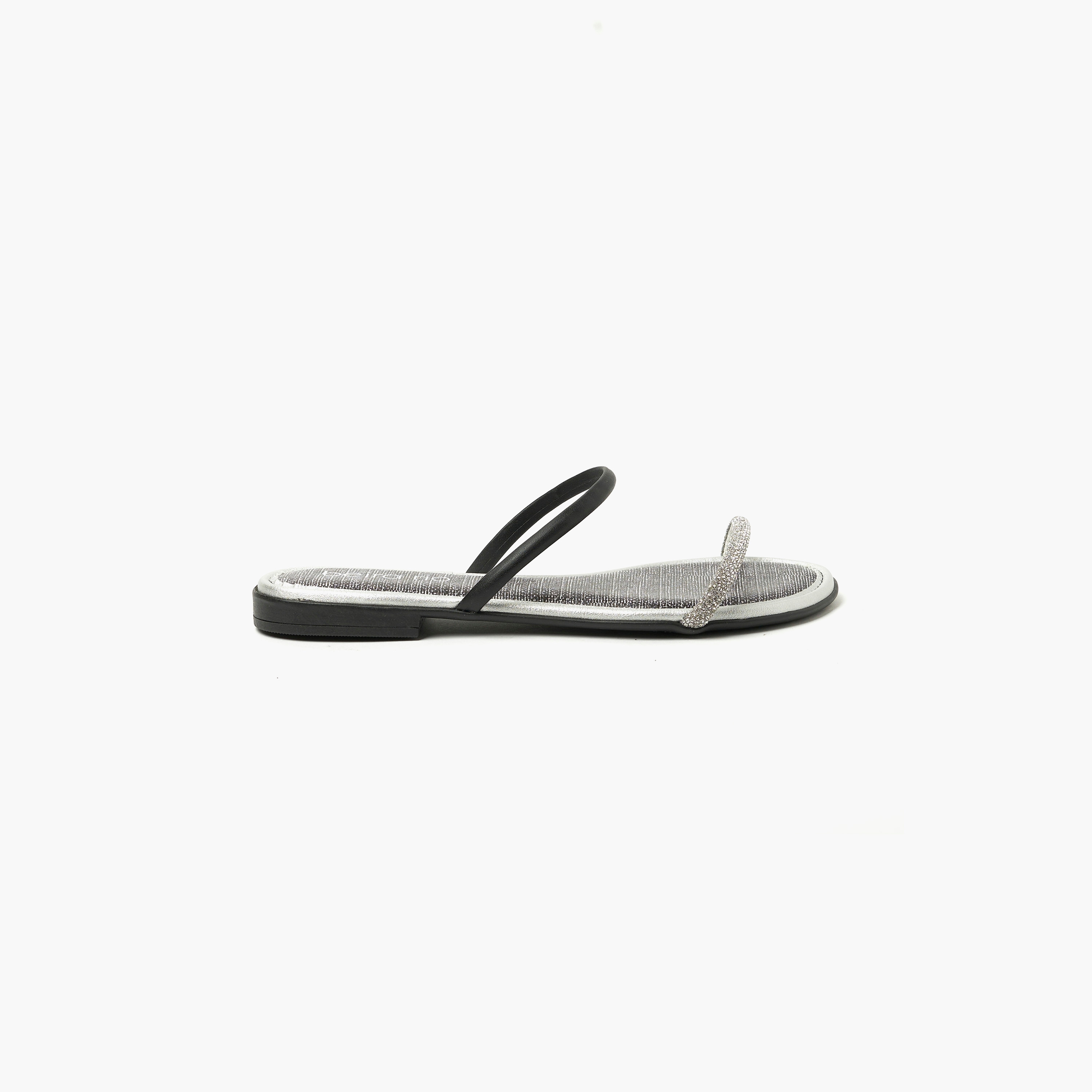 صندل نسائي شرائح مسطح مع لمسة من الكريستال من بيرا ريو | 8427-219-26421-women-shoes-sandals-flats-image-2
