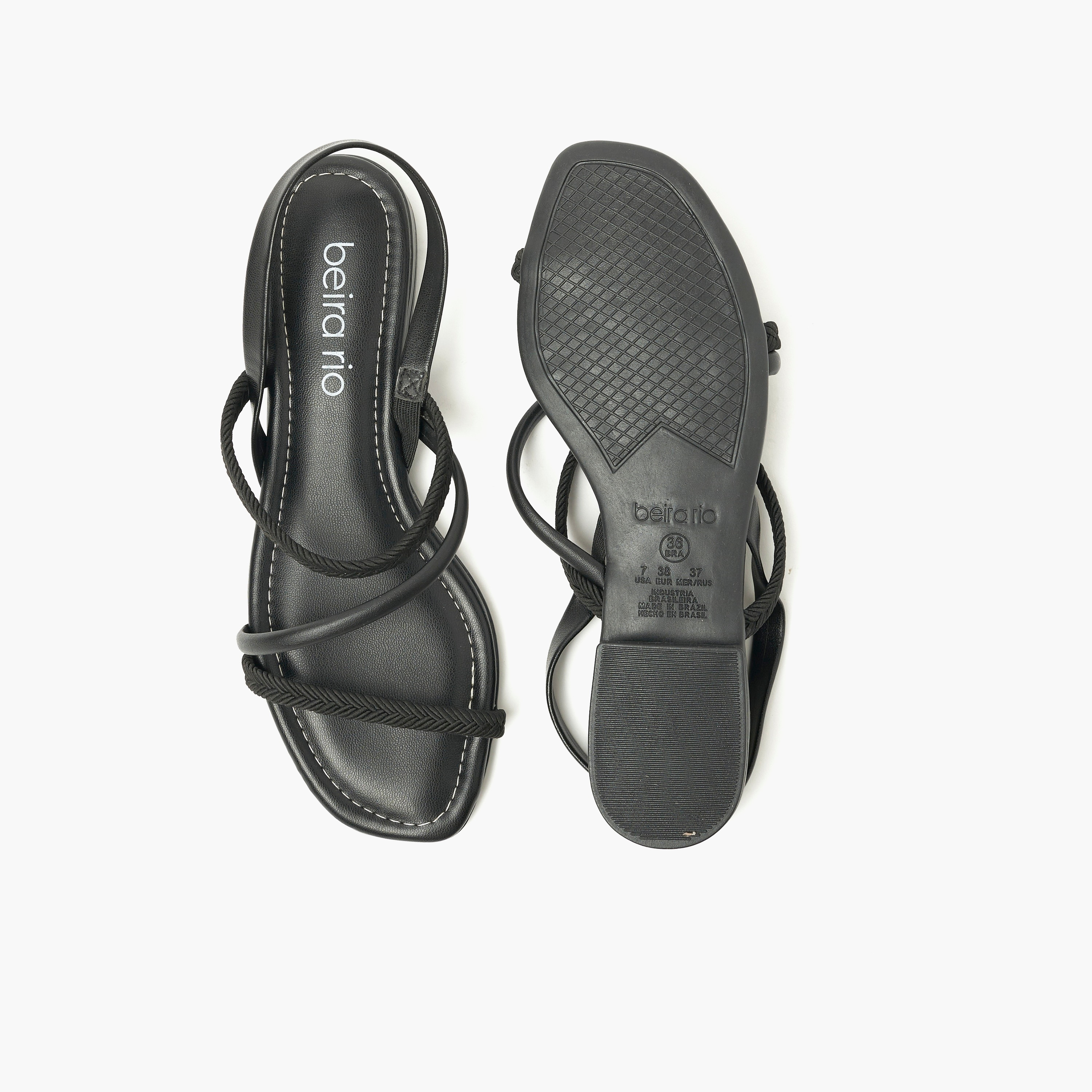 صندل حذاء نسائي مسطح مع شريط خلفي من بيرا ريو | 8431-207-25025-women-shoes-sandals-flats-image-4