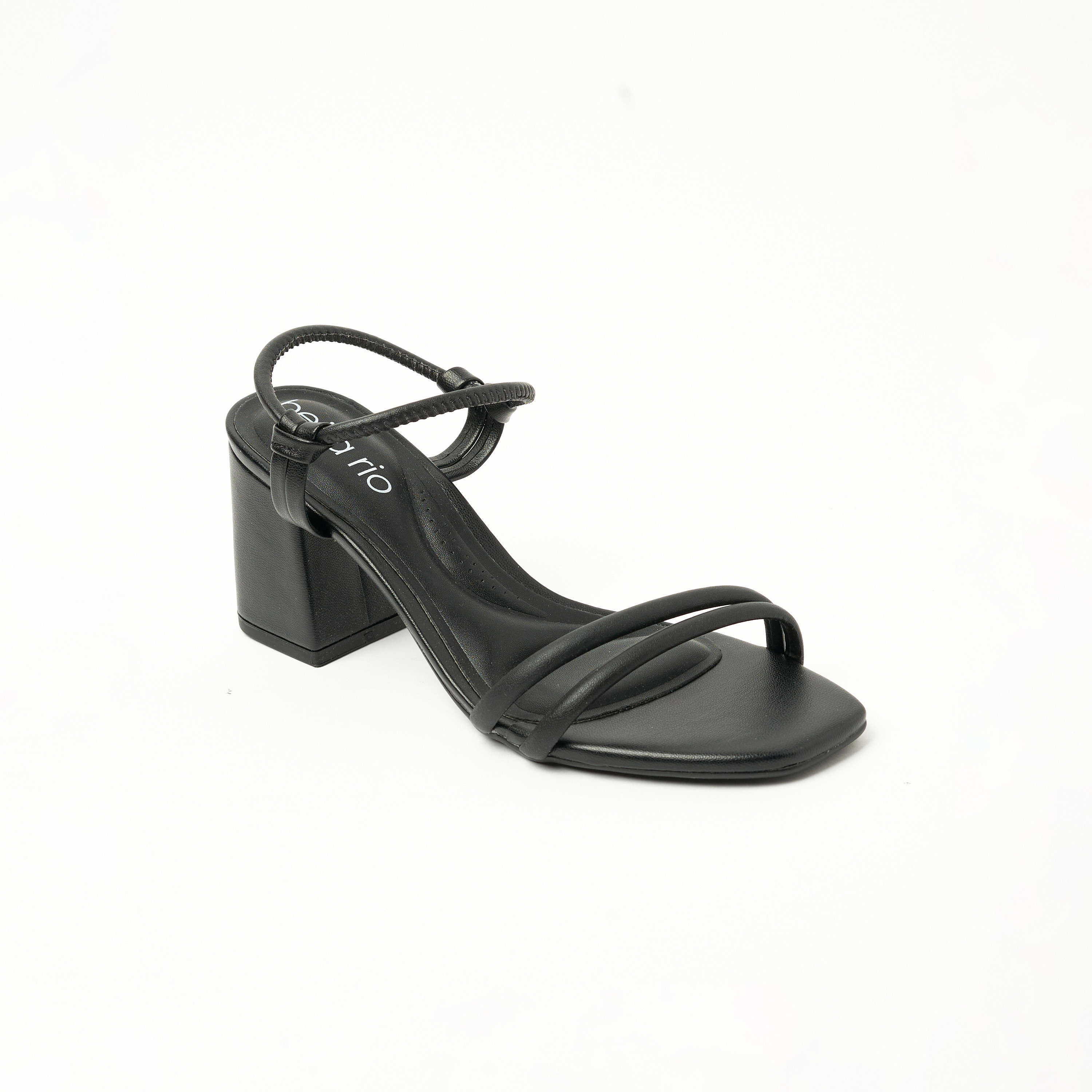 بيرا ريو- صندل نسائي كعب مربع سهل الارتداء بحزام | 8436-213-24227-15745-women-shoes-heels-image-1
