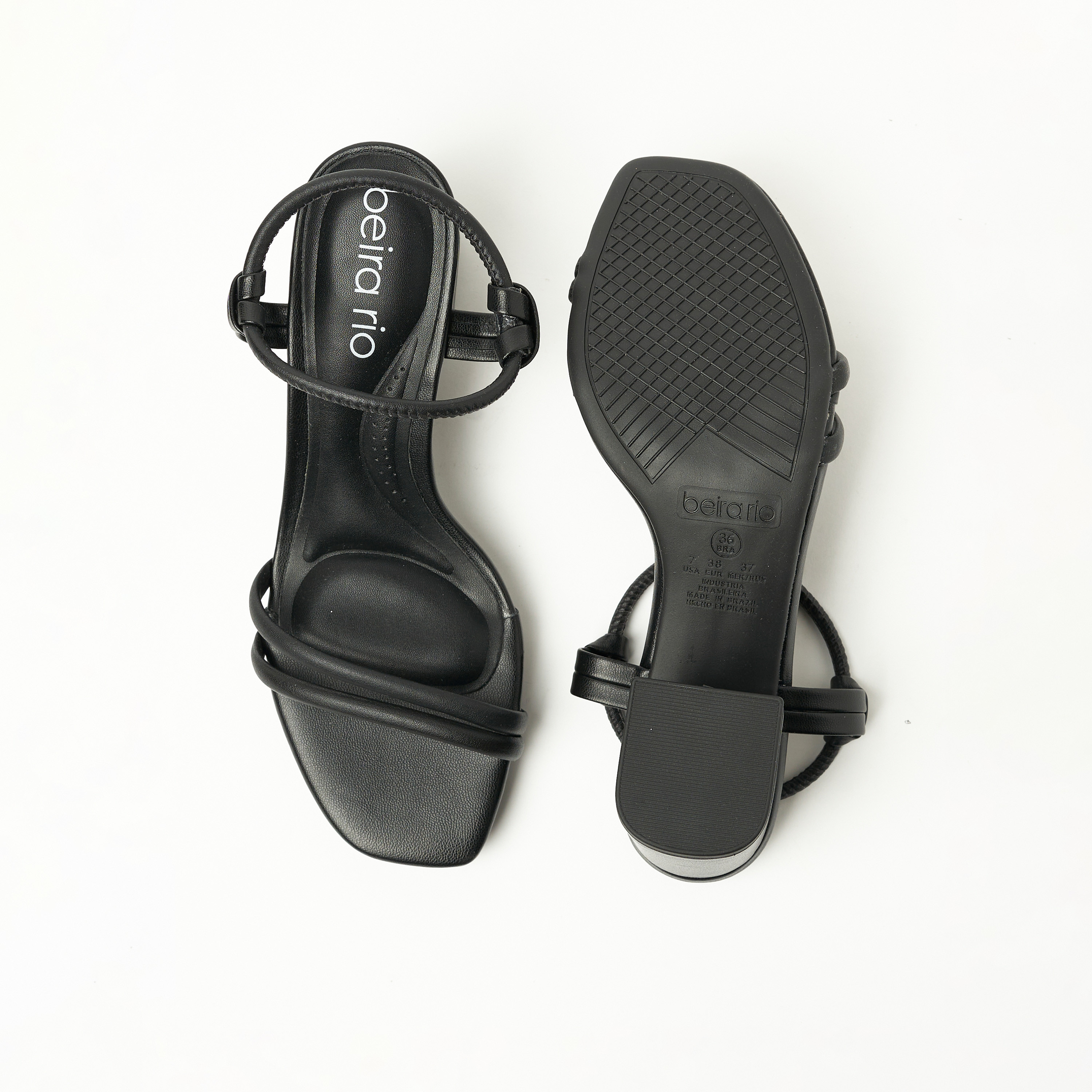 بيرا ريو- صندل نسائي كعب مربع سهل الارتداء بحزام | 8436-213-24227-15745-women-shoes-heels-image-3
