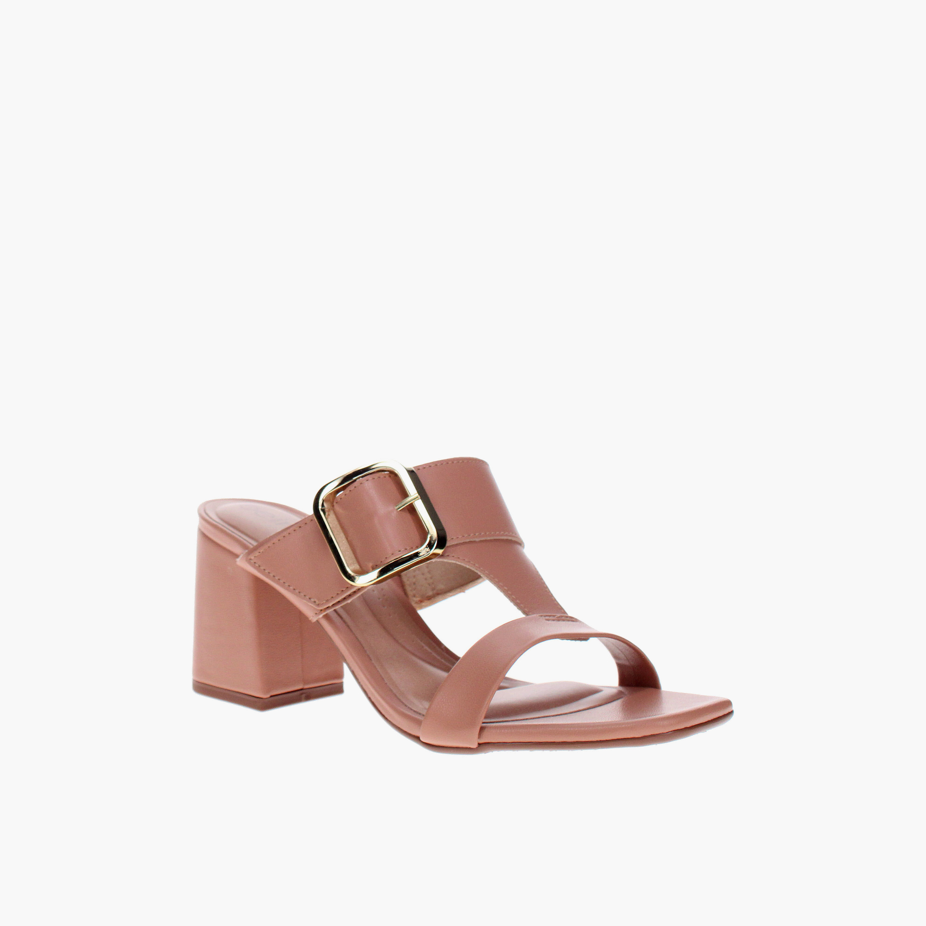 Beira Rio by Geoomnii  Womens Slip-On Madison1 Block Heels | 8436-240-9569-52531       -women-shoes-heels-image-1