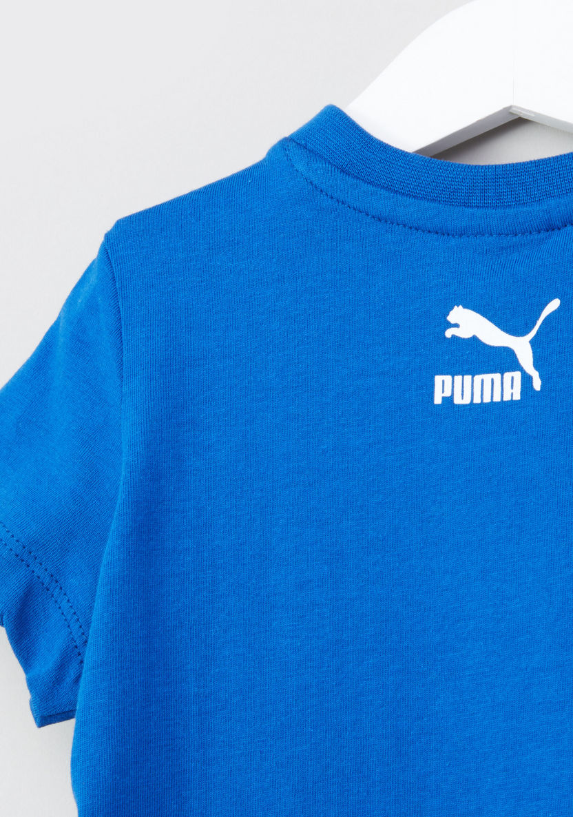 PUMA Monster Surf The Web T-shirt with Round Neck-Tops-image-3