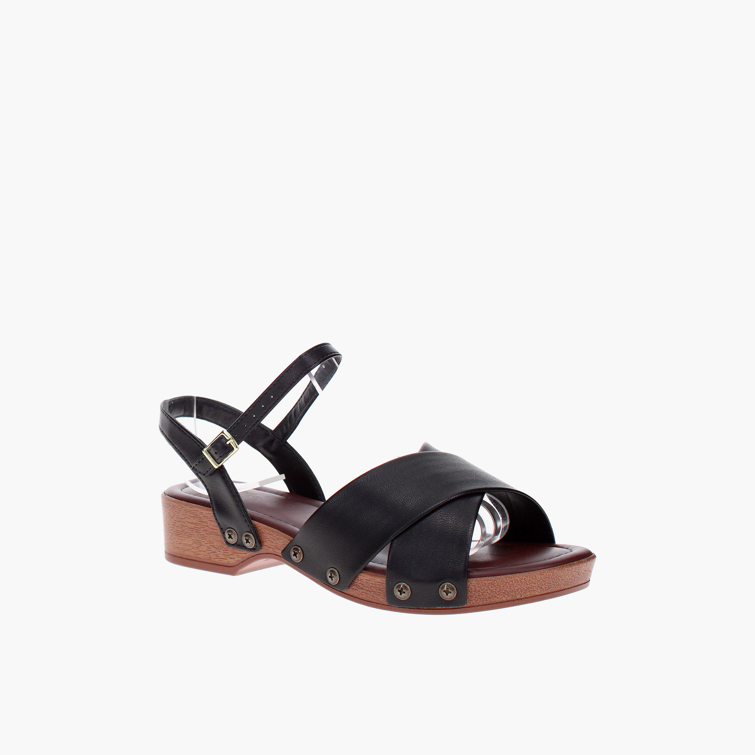 بييرا ريو - صندل ماندي1 للنساء ذو حزام عريض وإبزيم | 8456-308-9569-15745-women-shoes-sandals-heeled-image-1