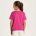 PUMA Logo Print Round Neck T-shirt with Short Sleeves and Tie-Ups-T Shirts-thumbnailMobile-3
