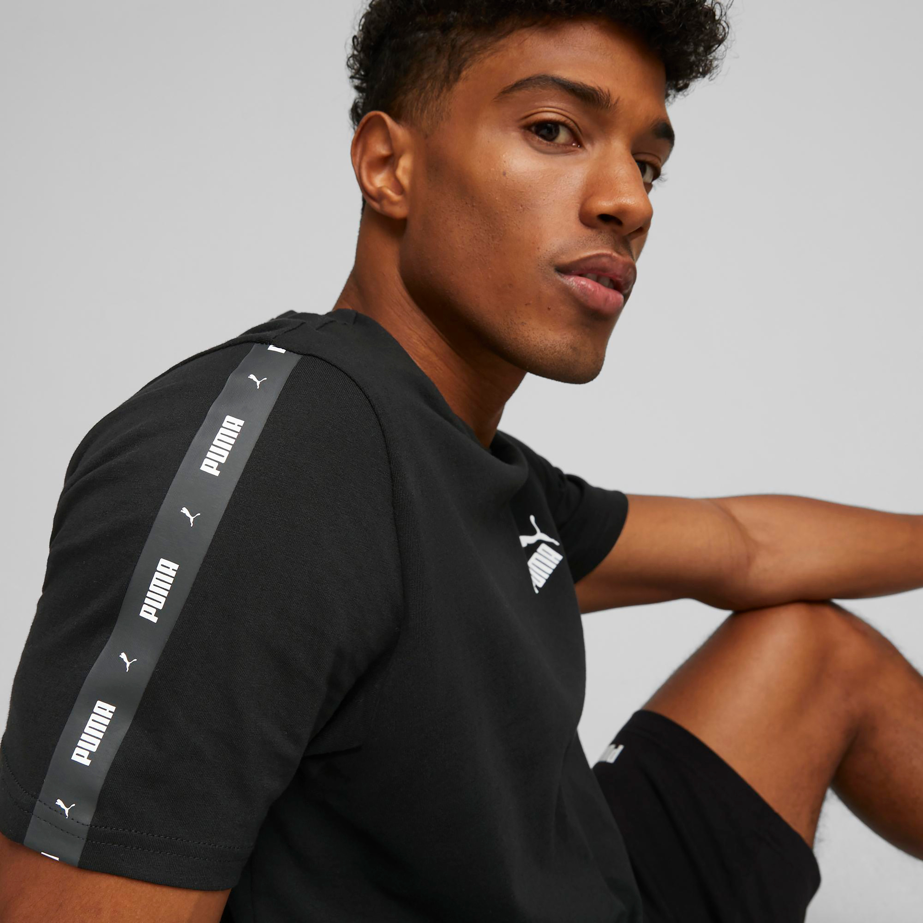 Puma Men's ESS+ Tape T-Shirt | OE-men-clothing-sportswearandactivewear-tshirtsandpolos-image-3