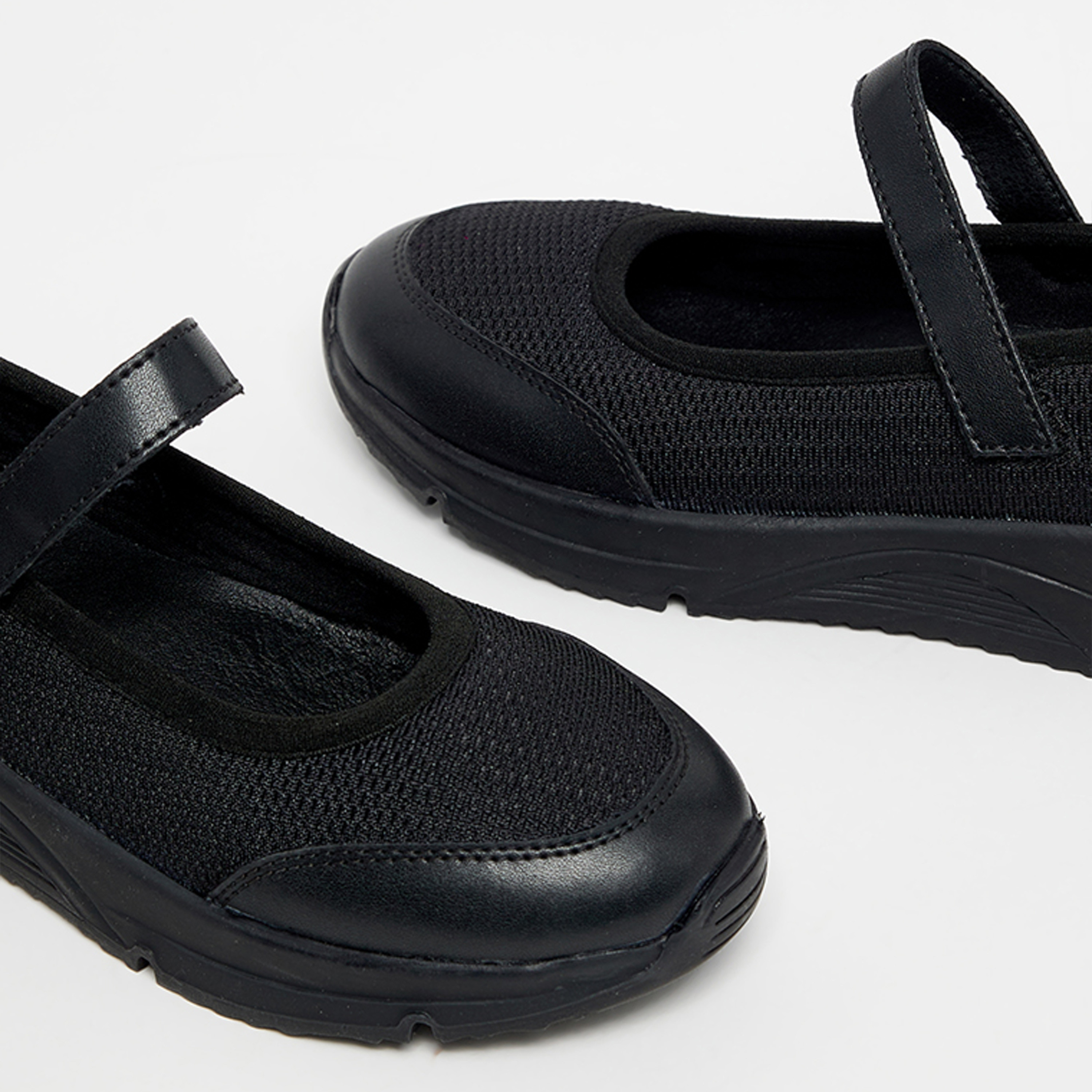 Hush Puppies Girl's Hook & Loop Mary Jane | 8479-girls-shoes-ballerinas-image-2